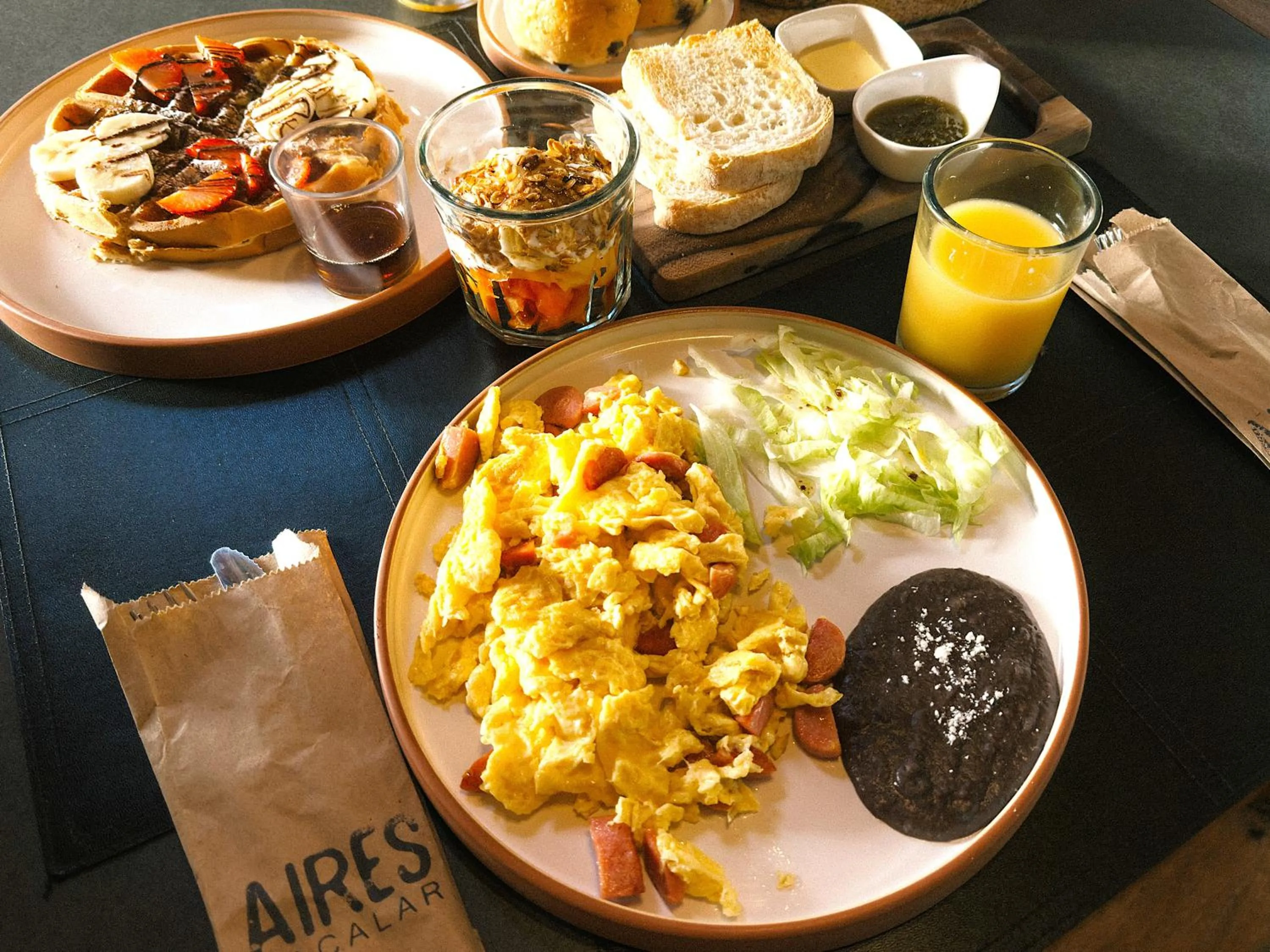 Restaurant/places to eat in Hotel Aires Bacalar