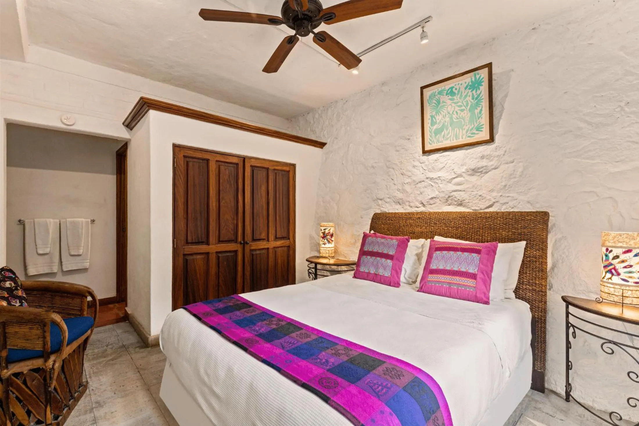 Bedroom, Bed in Villa Lola - Adults Only
