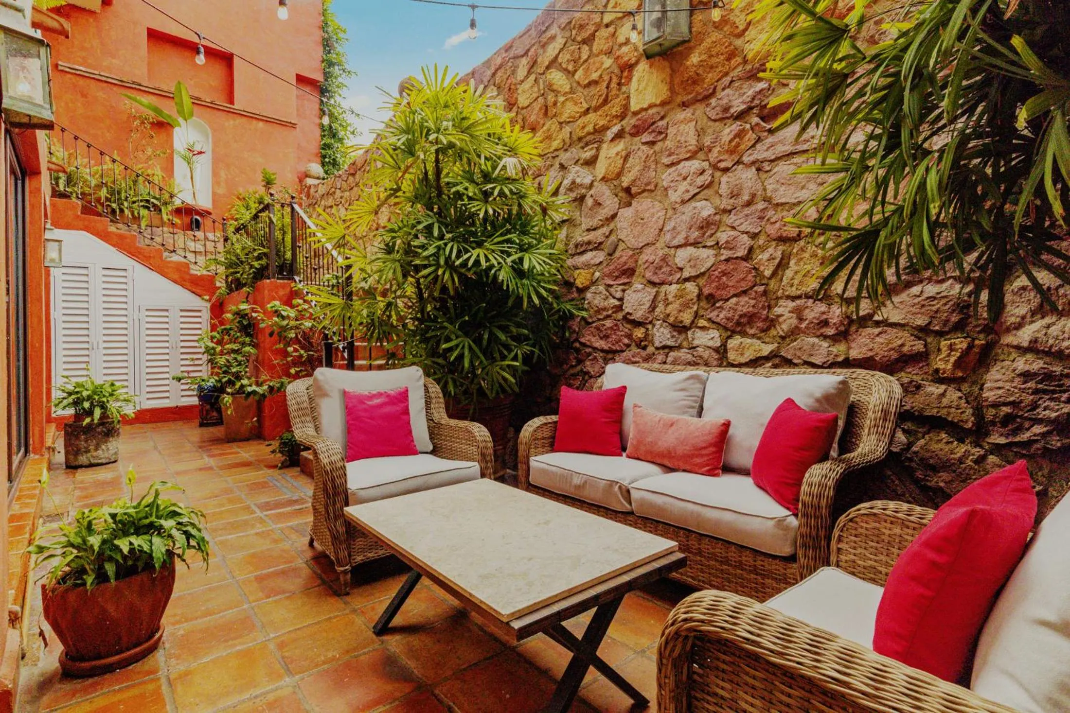 Balcony/Terrace in Villa Lola - Adults Only