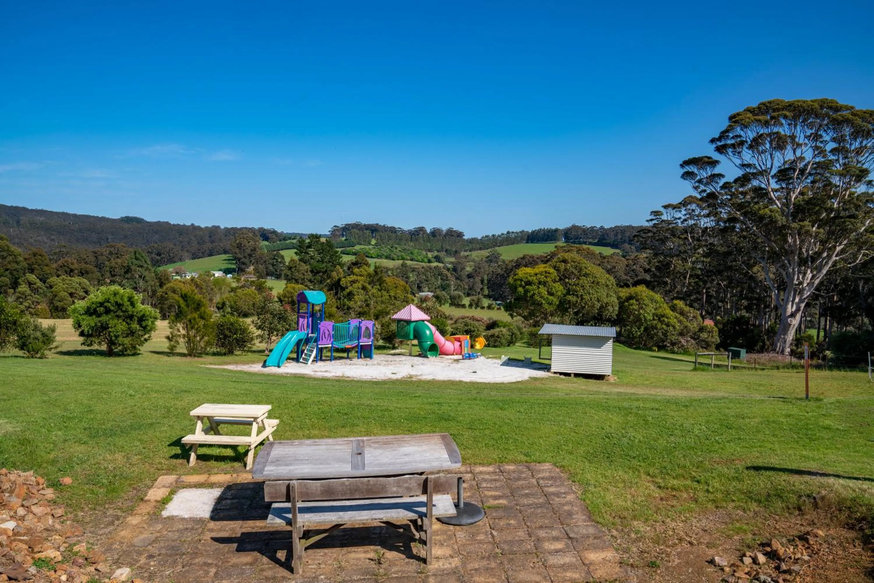 Children play ground in Denmark Scenic Tourist Park