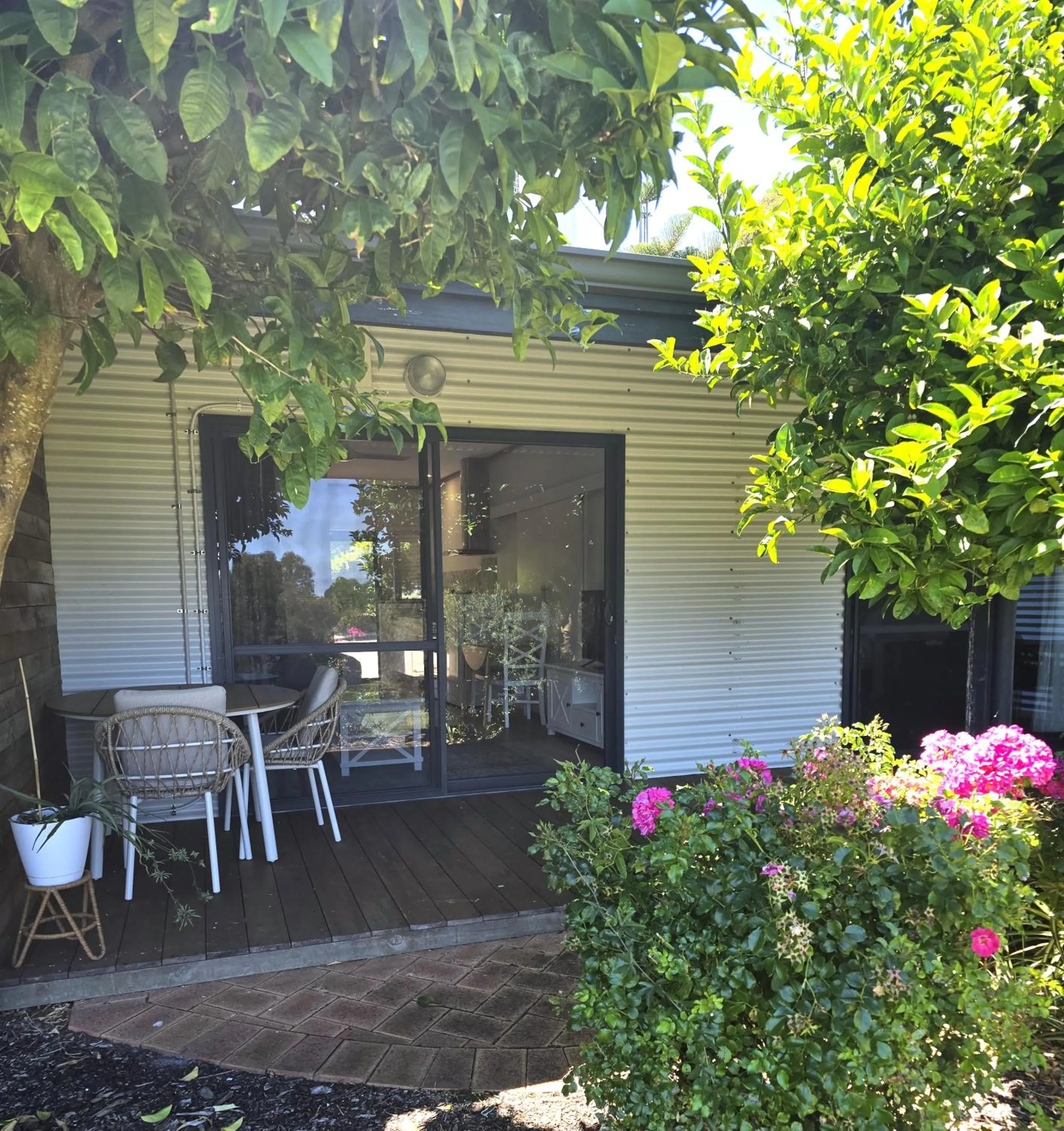 Balcony/Terrace in Denmark Scenic Tourist Park