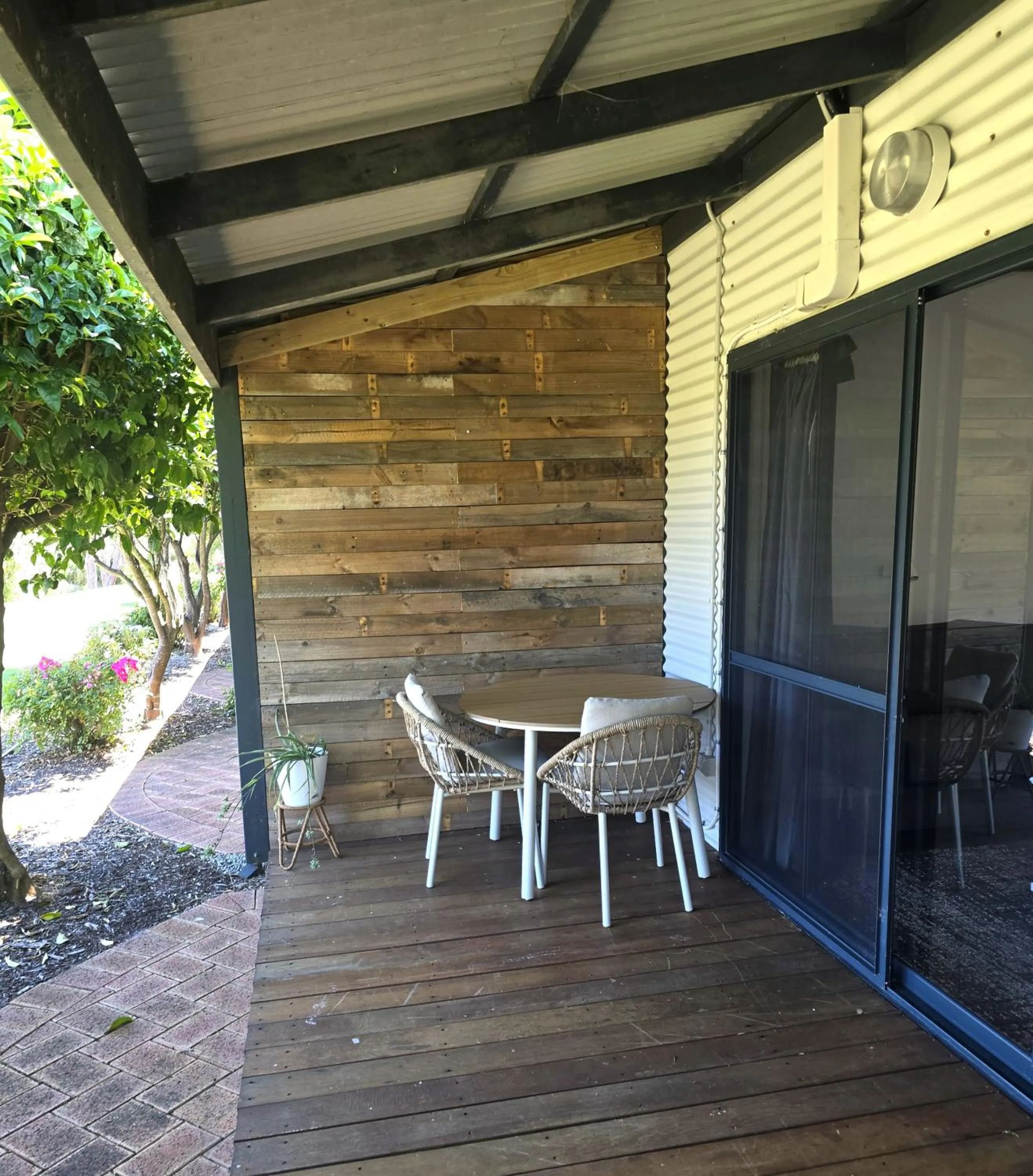 Balcony/Terrace in Denmark Scenic Tourist Park