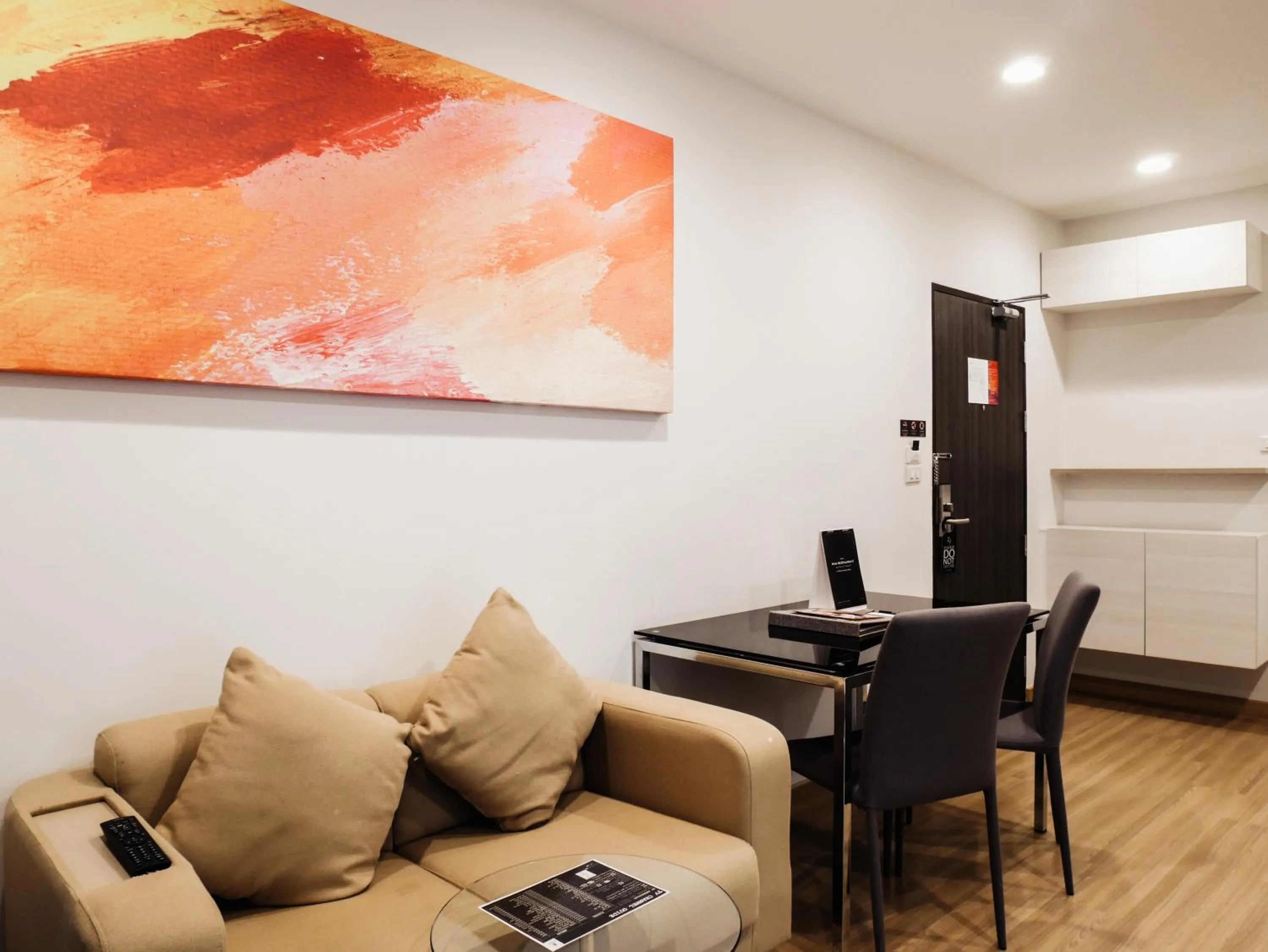 Living room in Brique Hotel Chiangmai