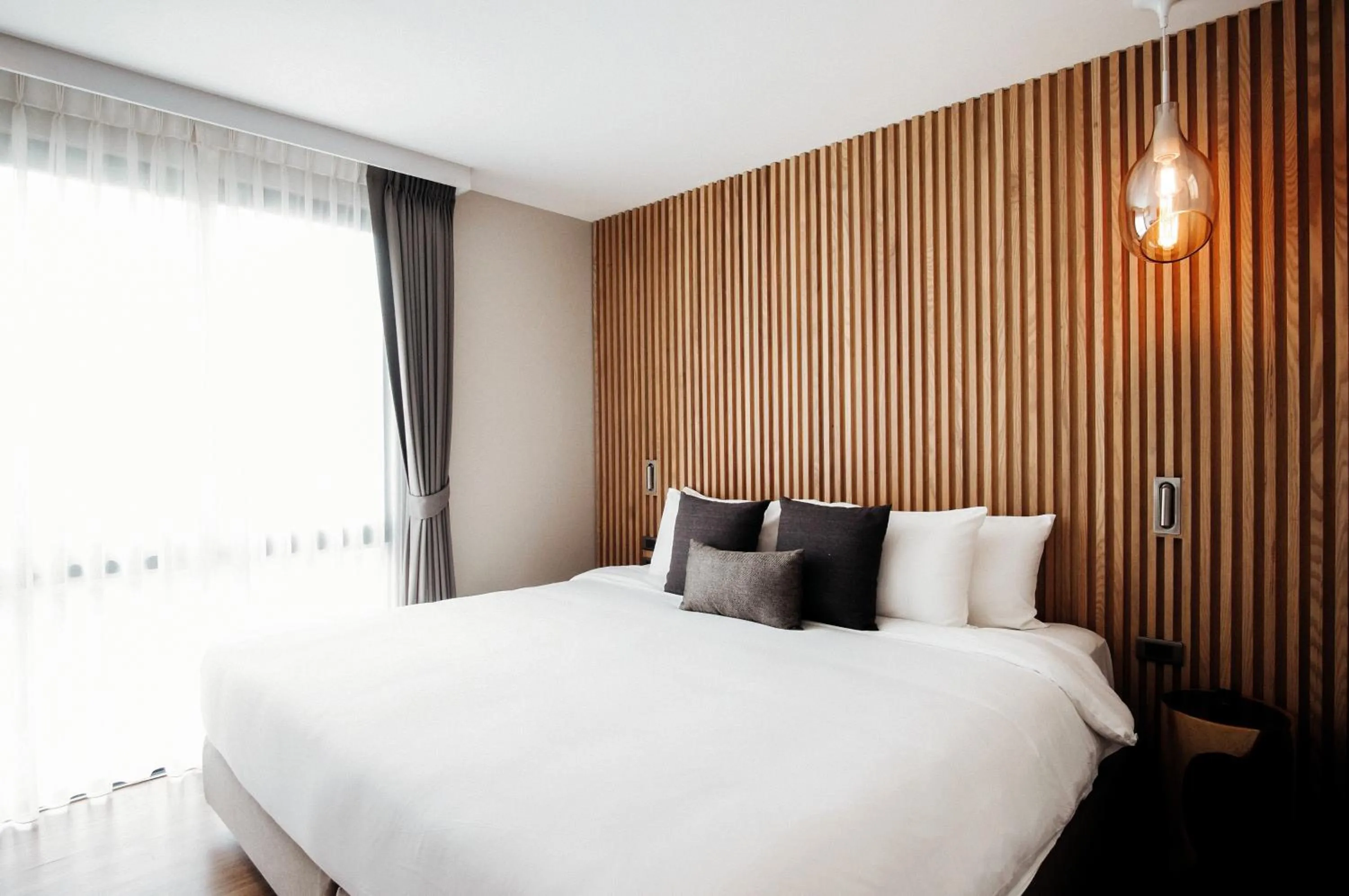 Bed in Brique Hotel Chiangmai