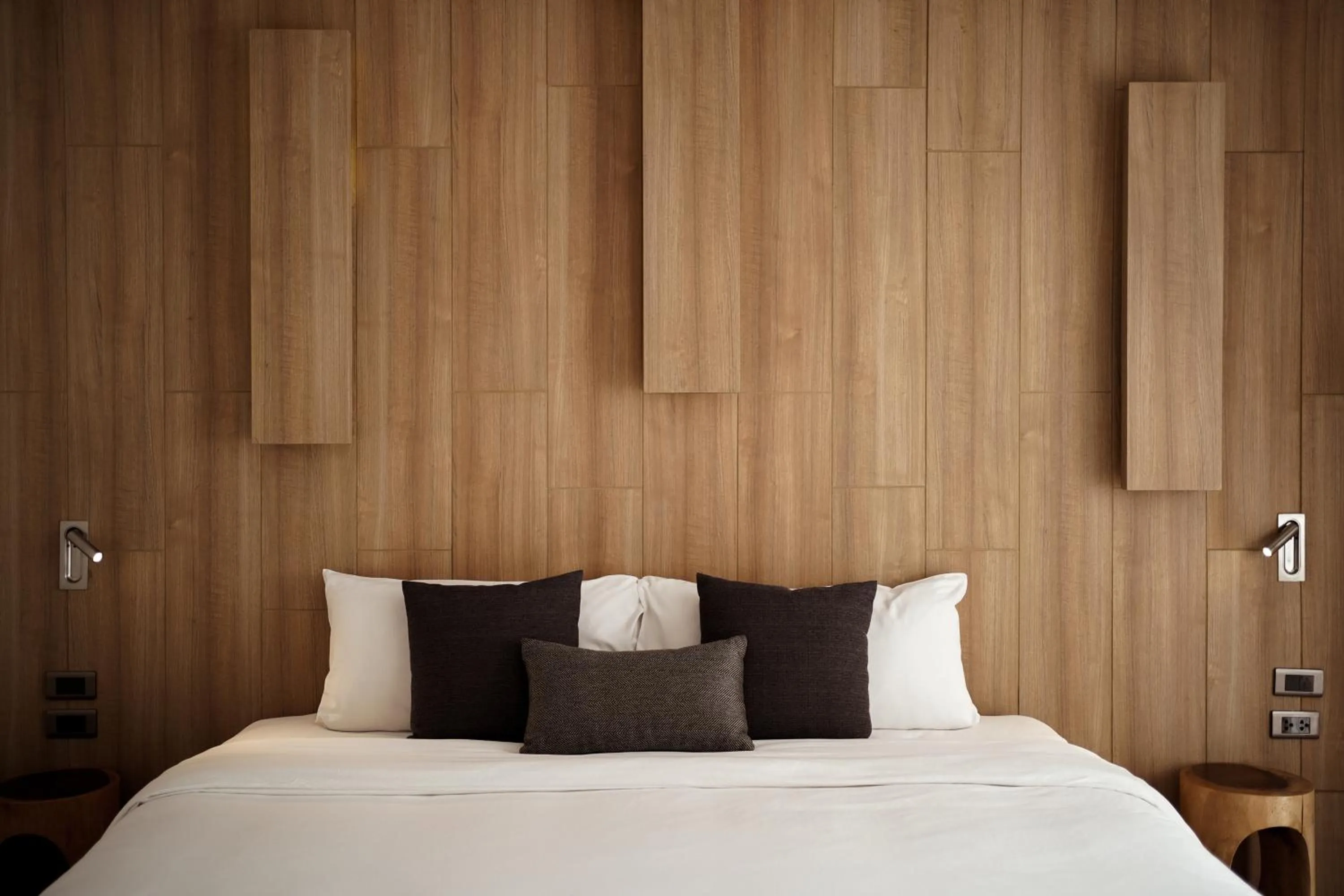 Bed in Brique Hotel Chiangmai