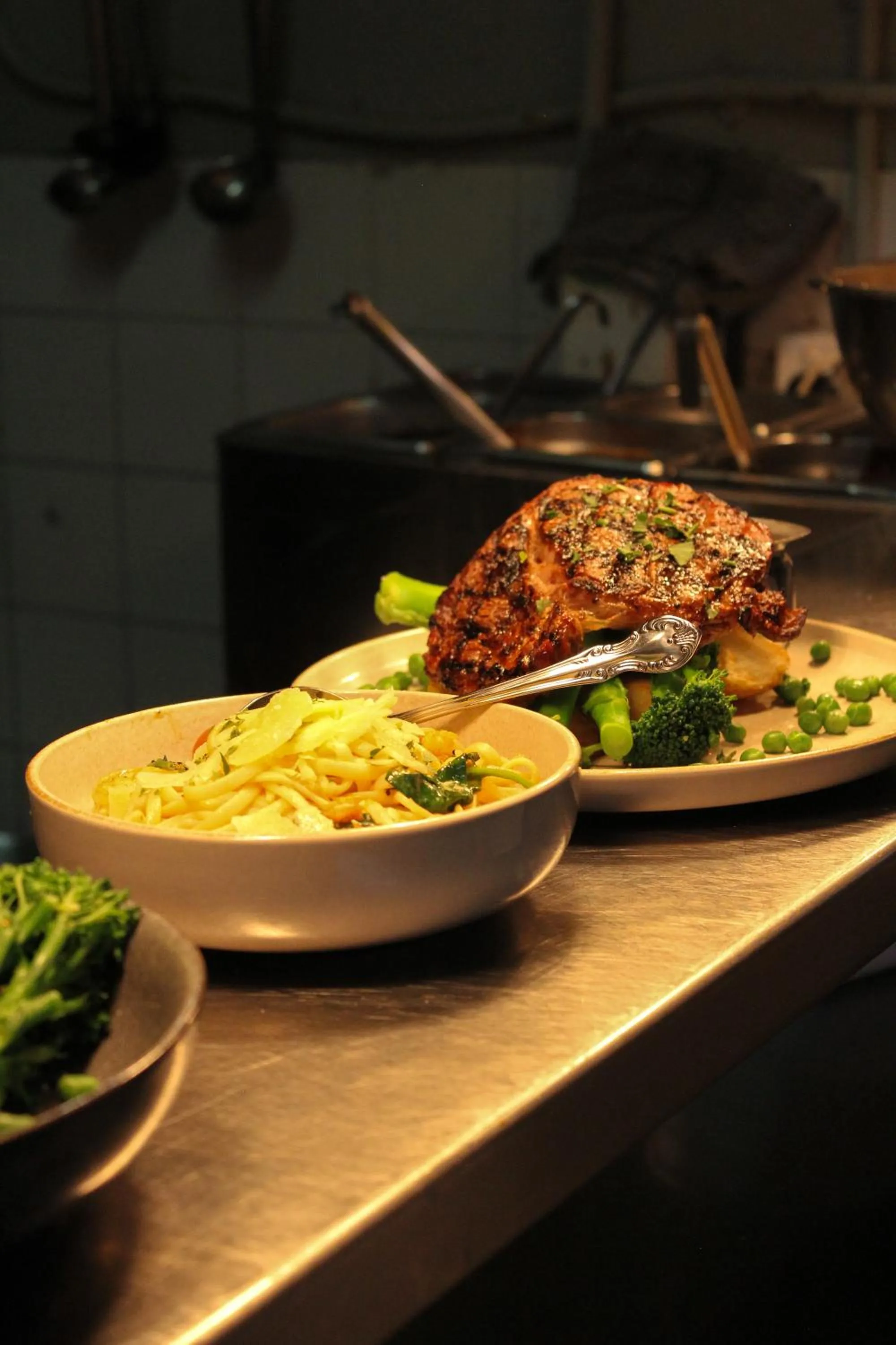 Food close-up in Caledonian Inn