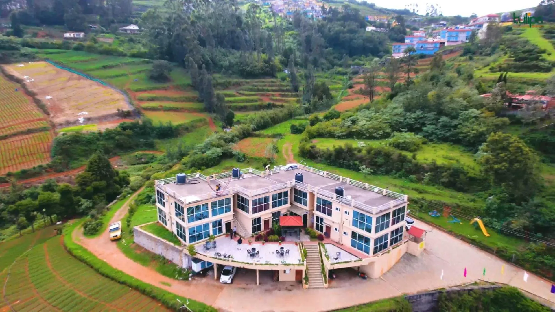 Property building in Tulips Valley View Resorts