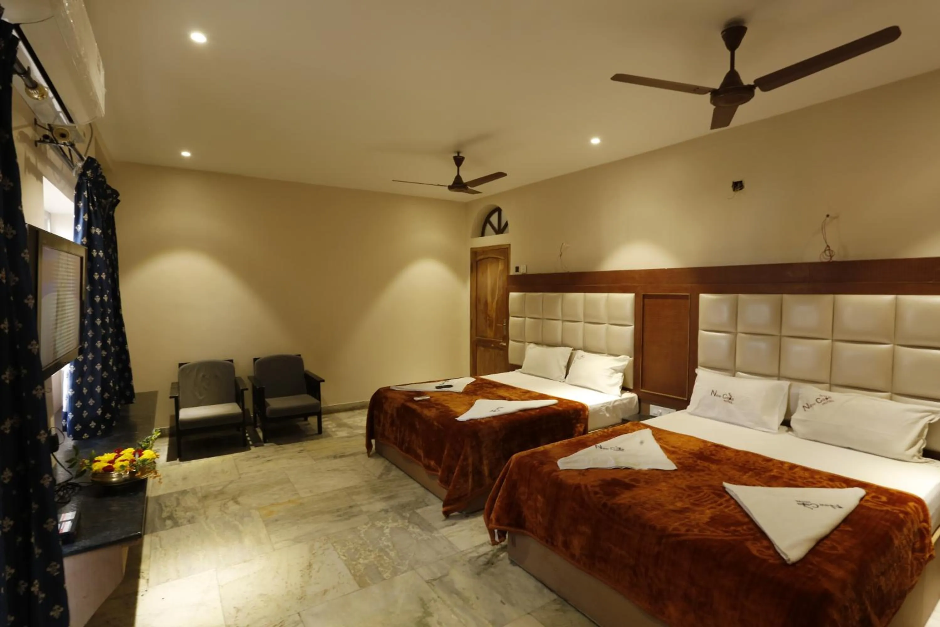 Bed in New Cape Hotel