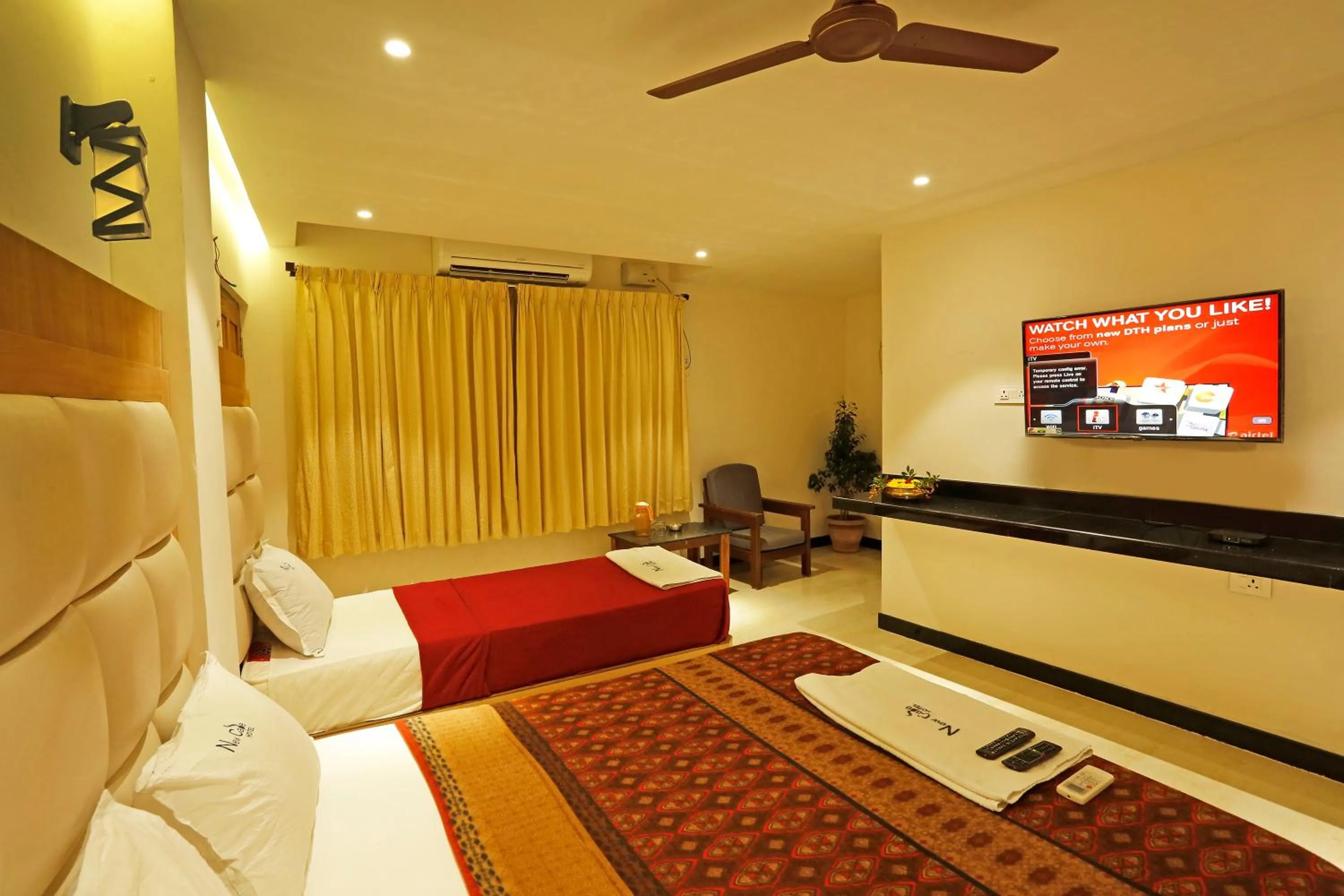 Bed in New Cape Hotel