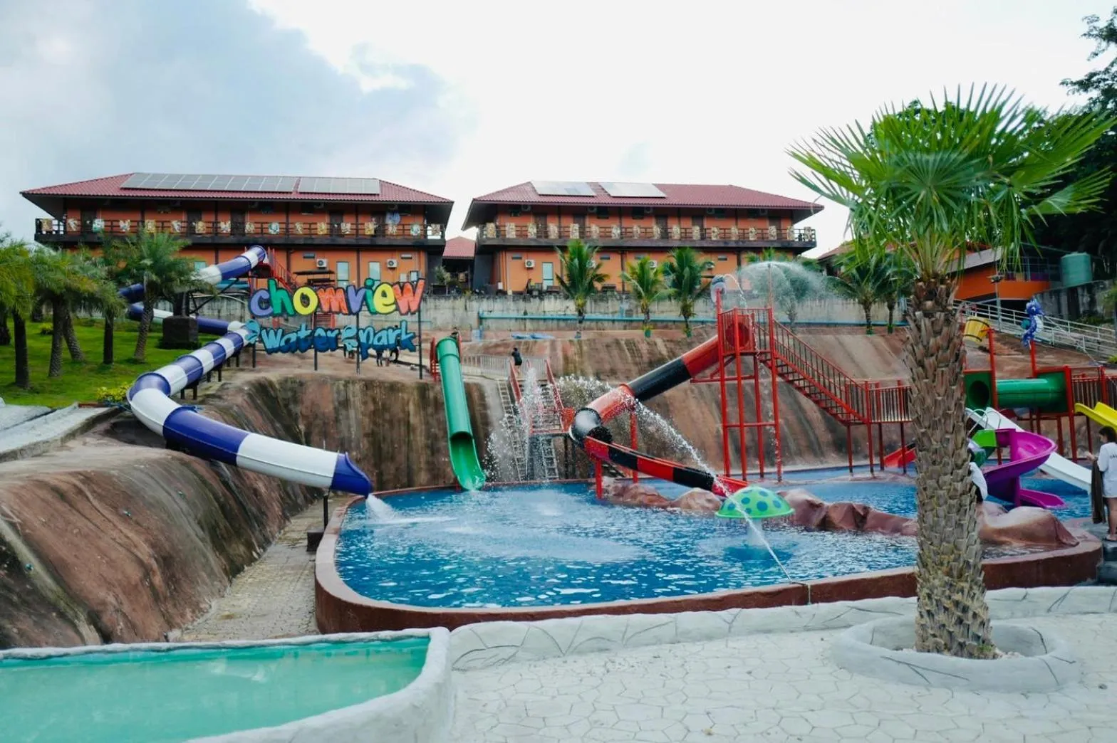 Aqua park in Chomview Resort