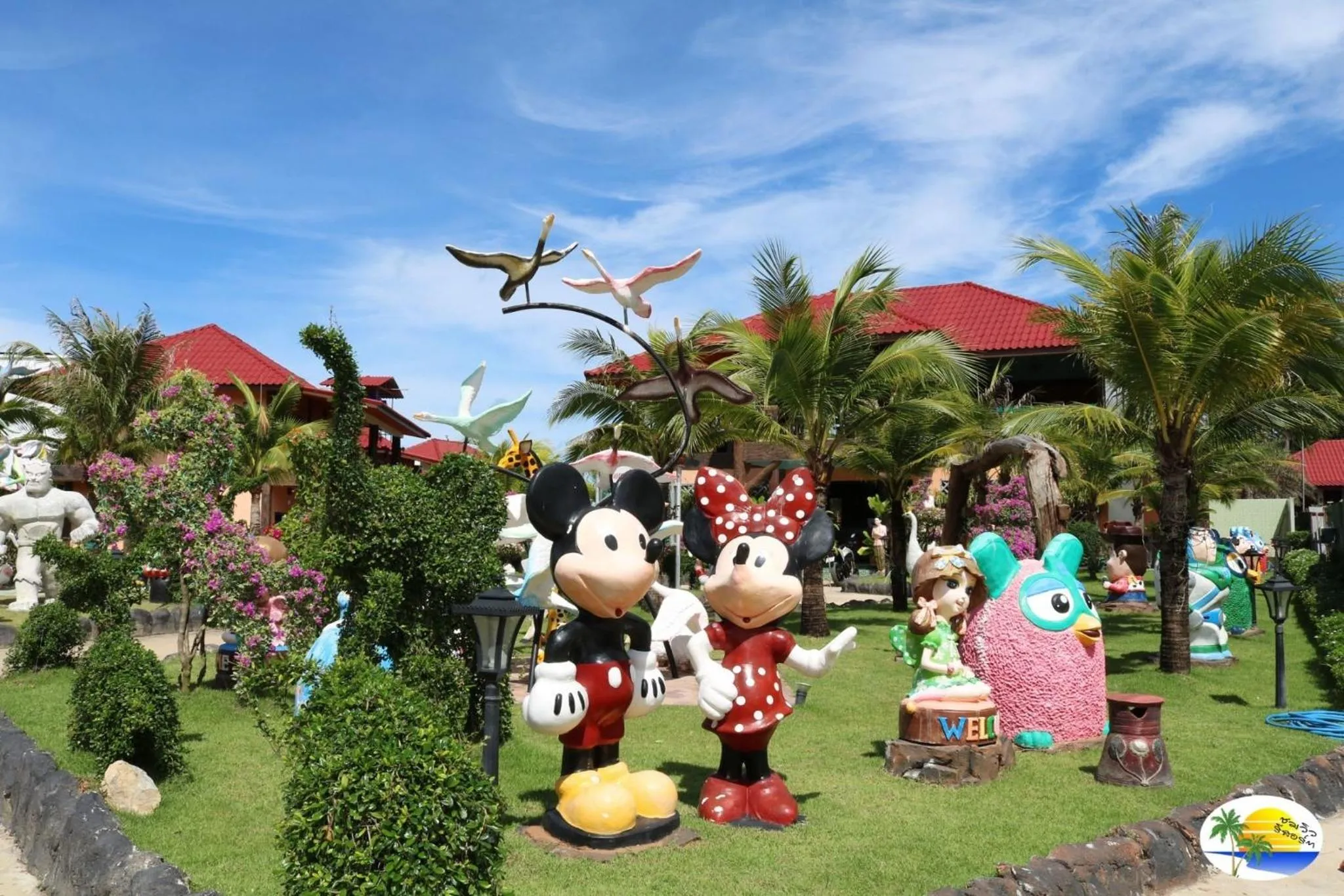 Decorative detail in Chomview Resort