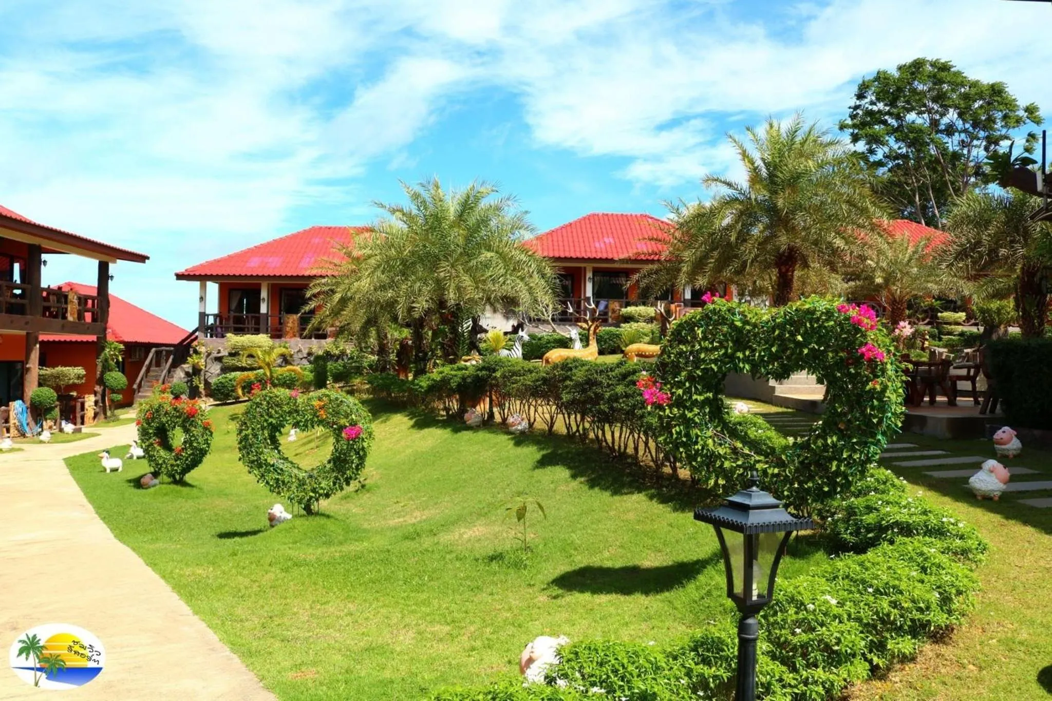 Garden in Chomview Resort