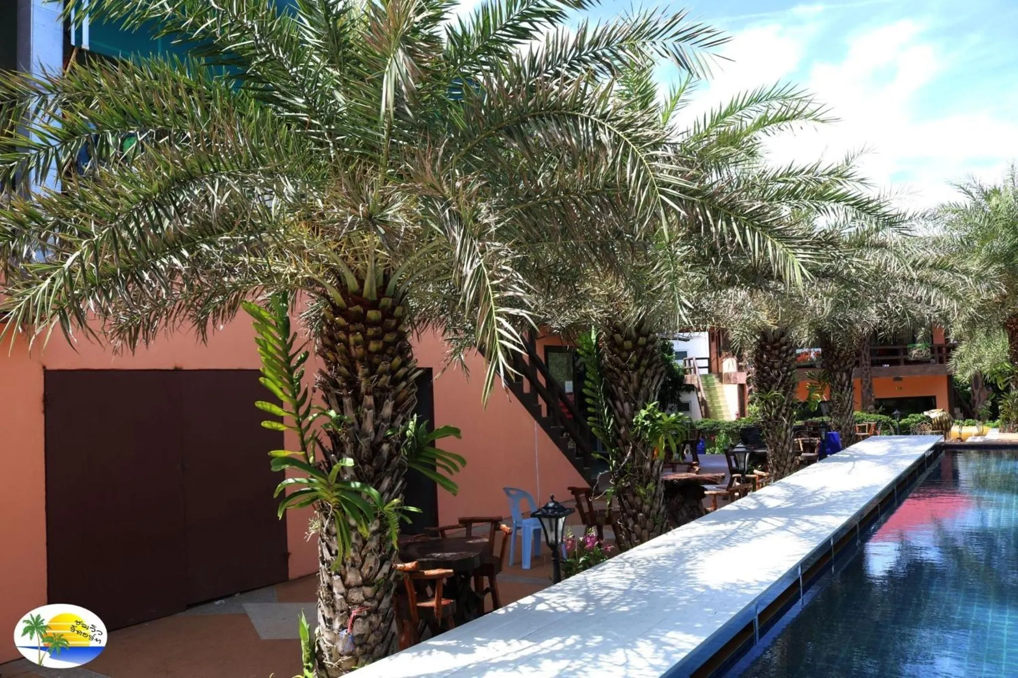 Garden in Chomview Resort