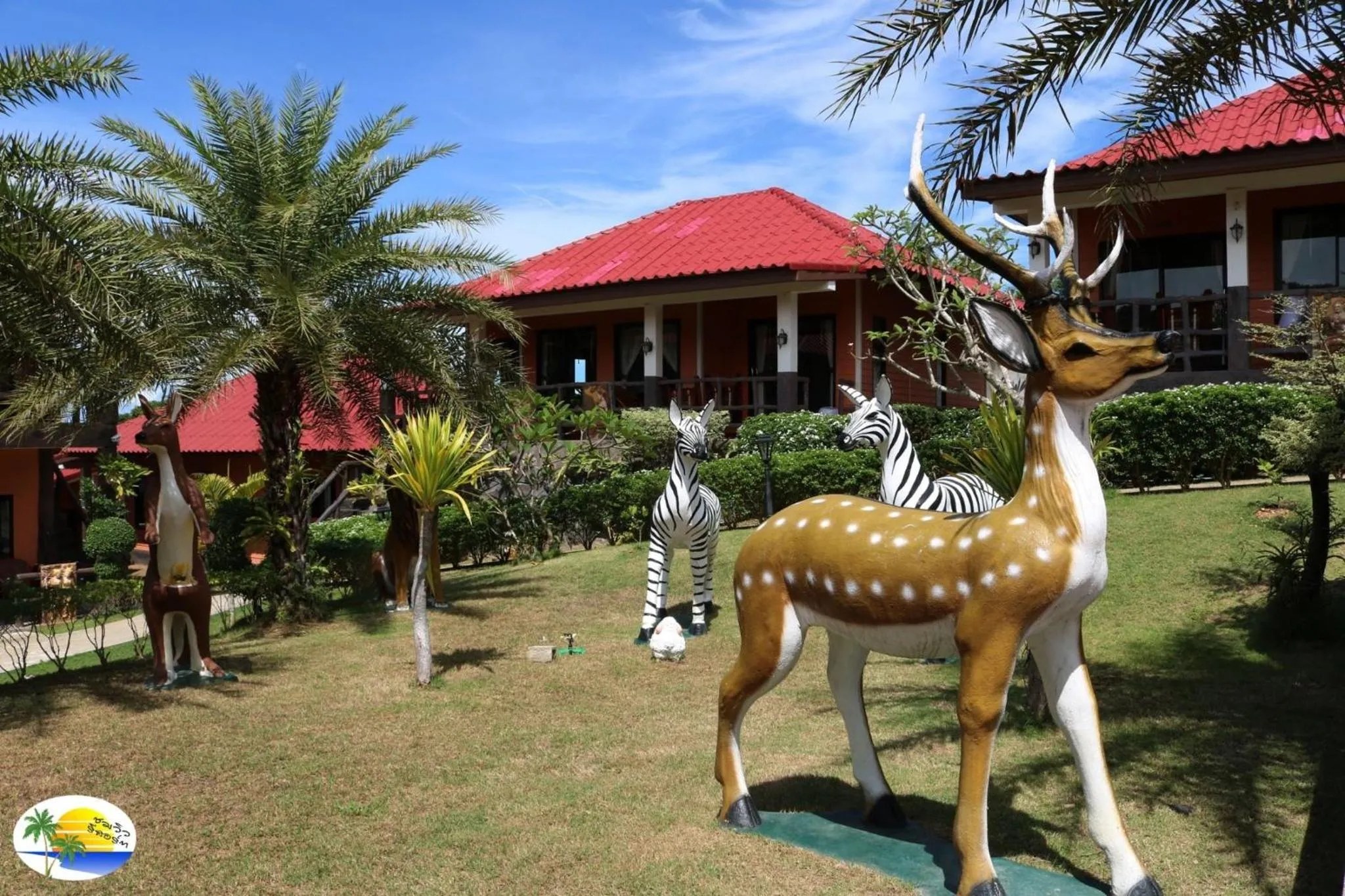 Garden in Chomview Resort