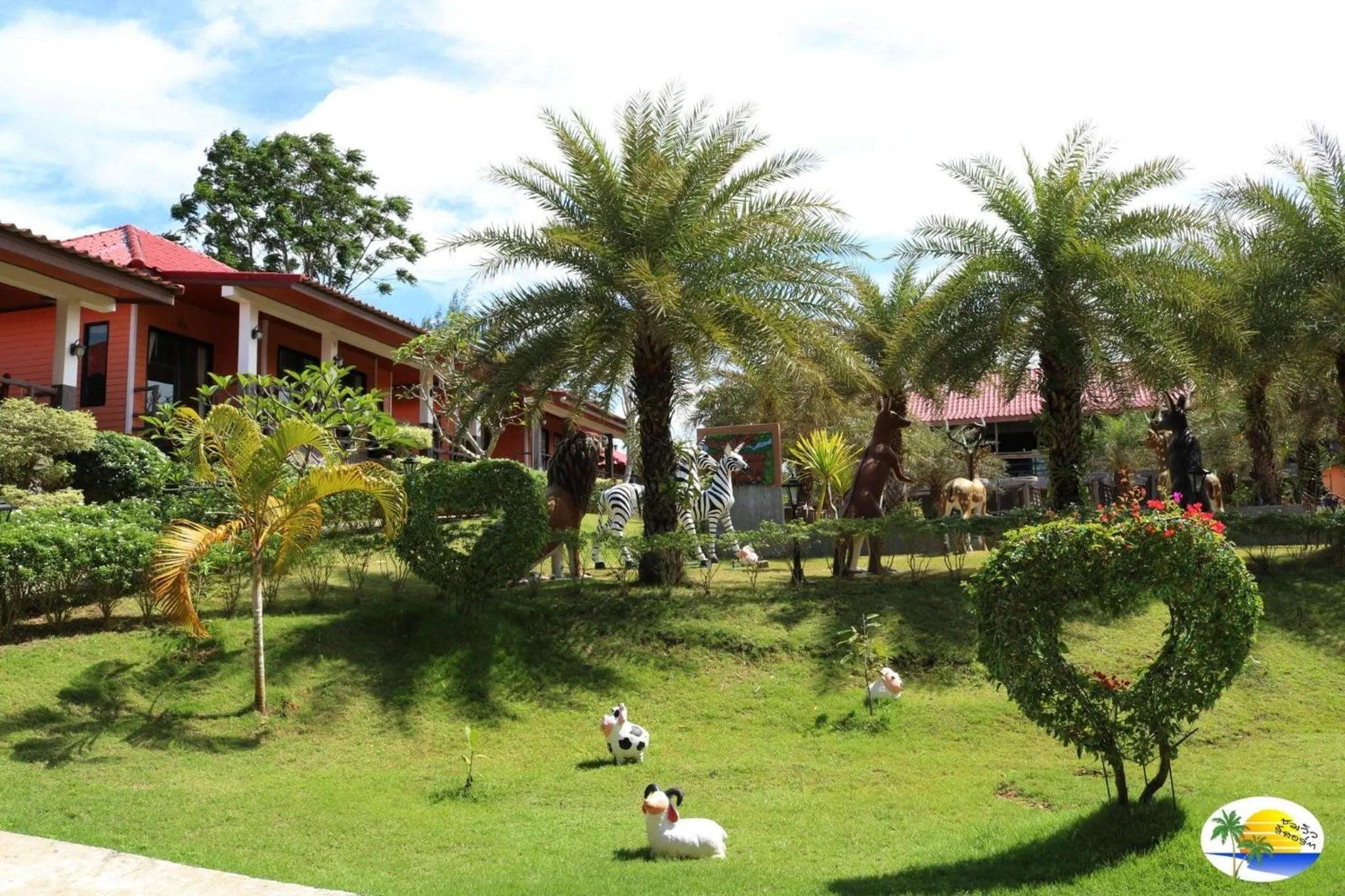 Garden in Chomview Resort