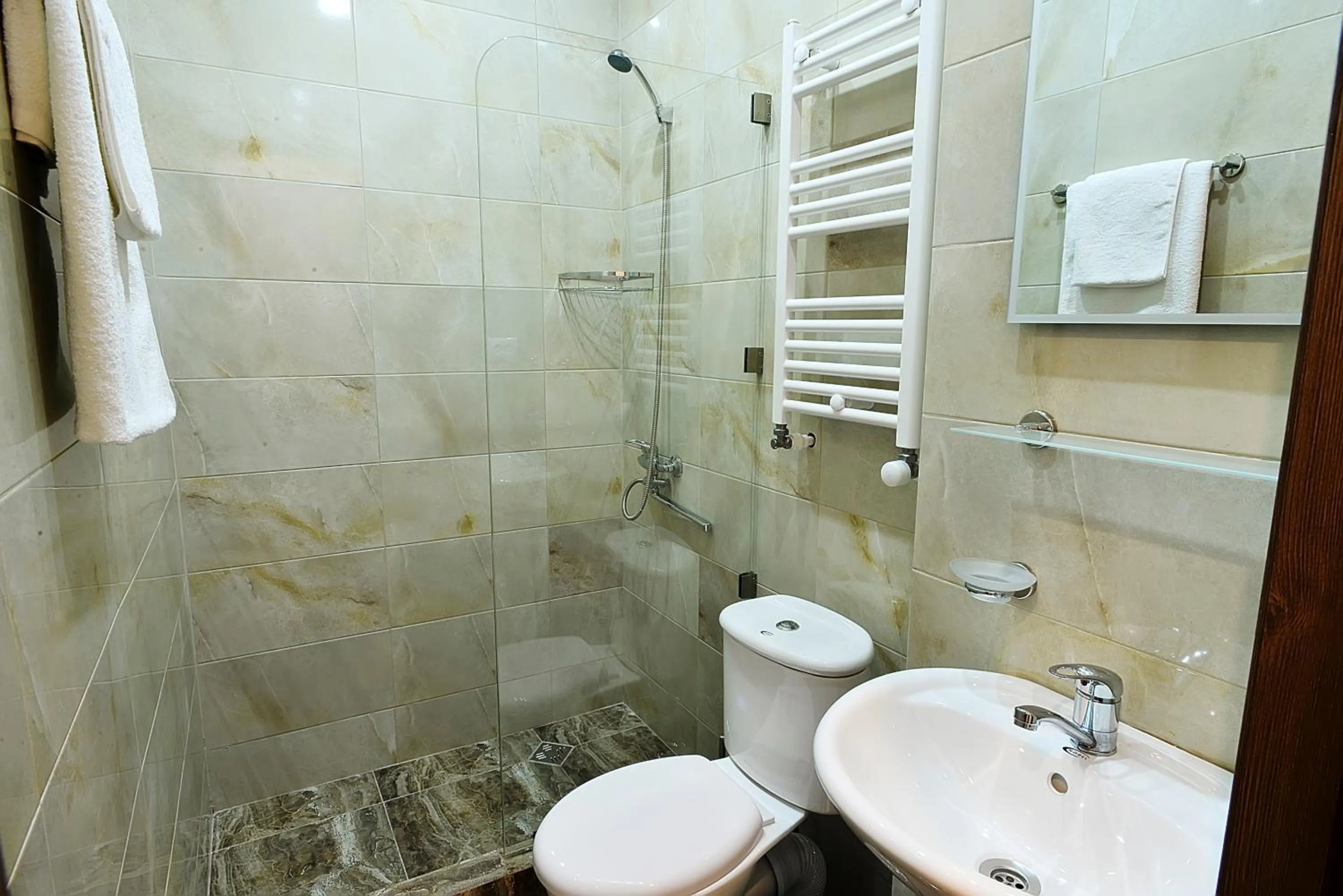 Bathroom in MGK Hotel