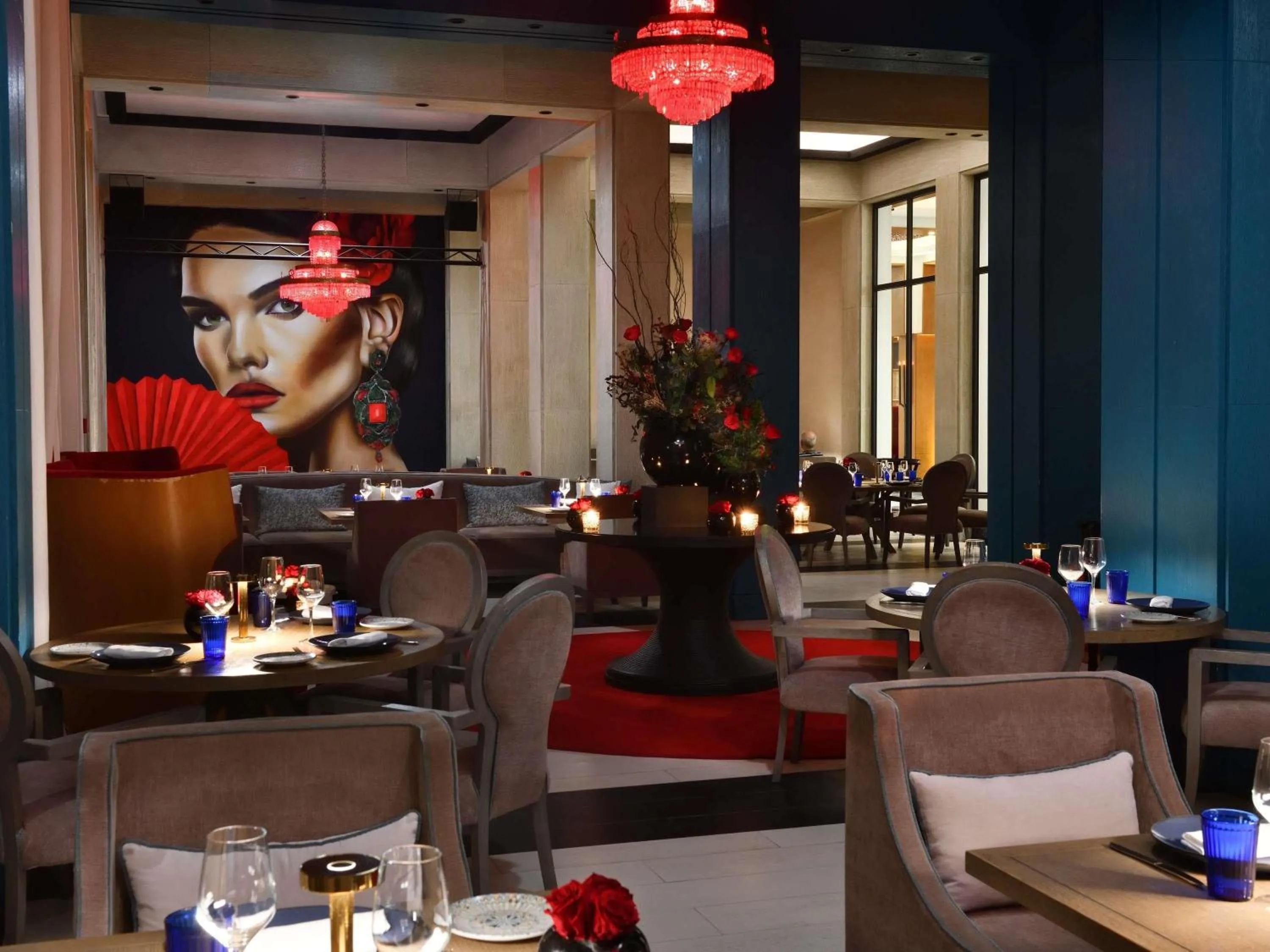 Restaurant/places to eat in Mövenpick Hotel Mansour Eddahbi Marrakech