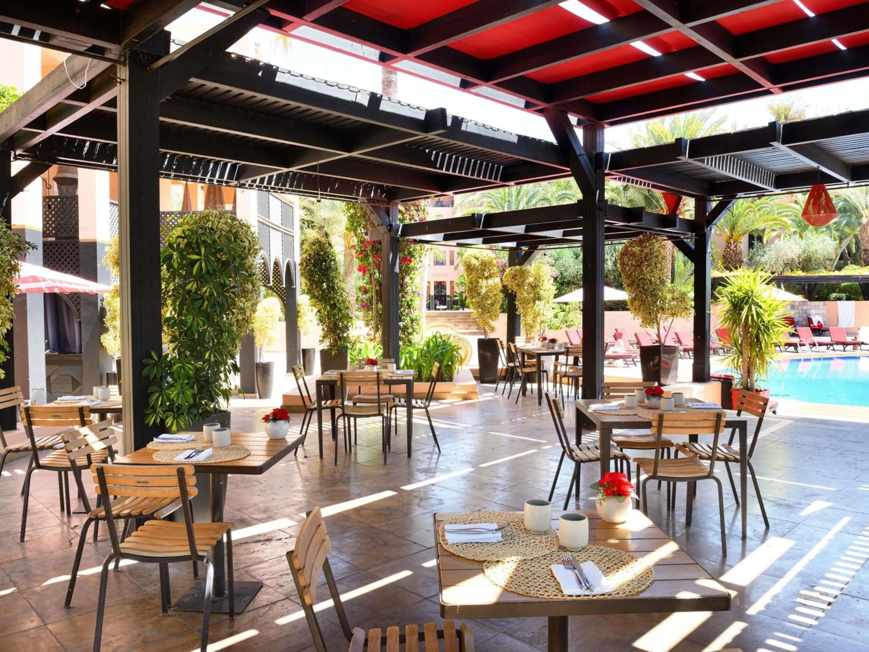 Restaurant/places to eat in Mövenpick Hotel Mansour Eddahbi Marrakech