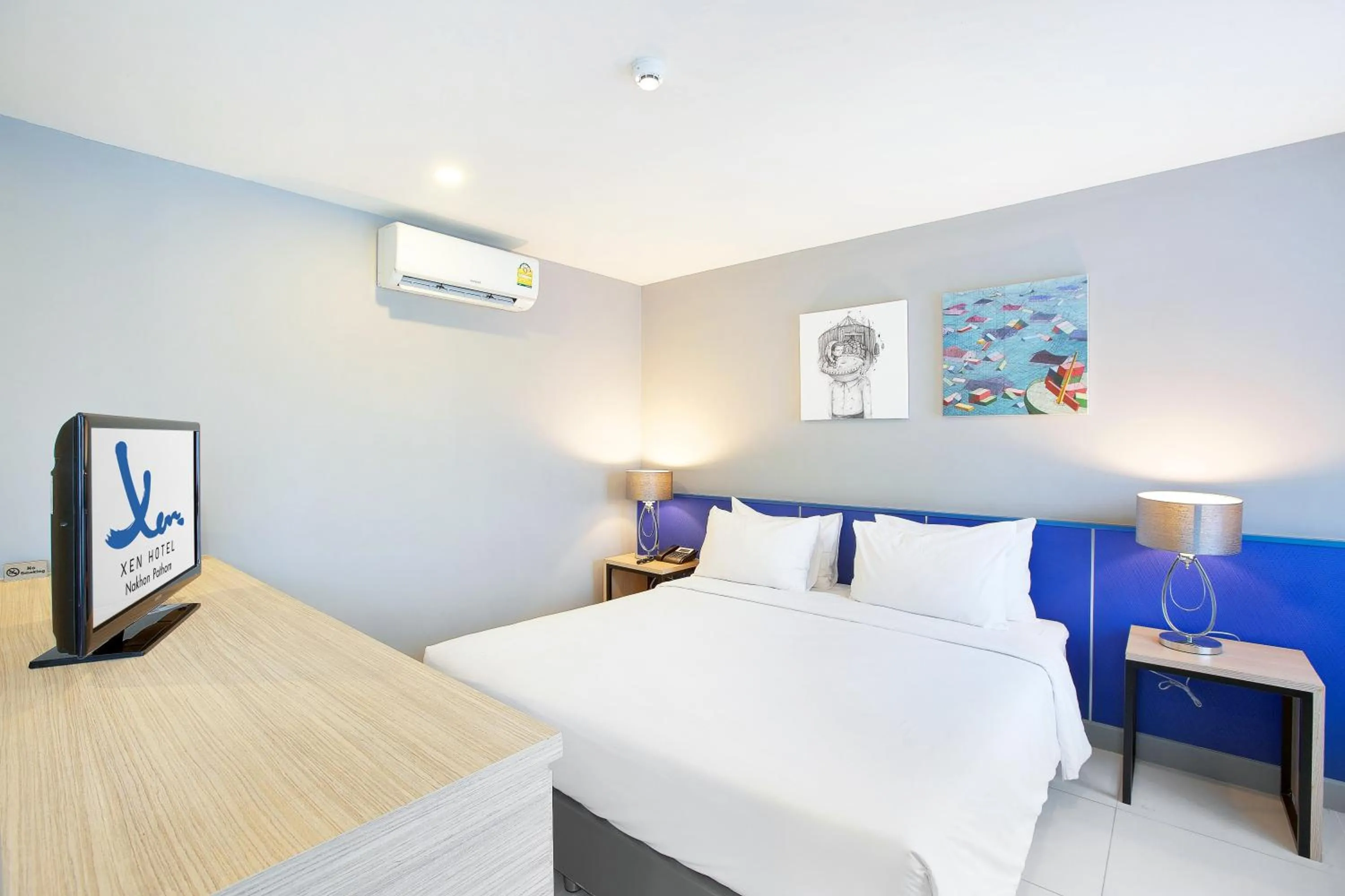 Bed in Xen Hotel Nakhon Pathom - SHA PLUS