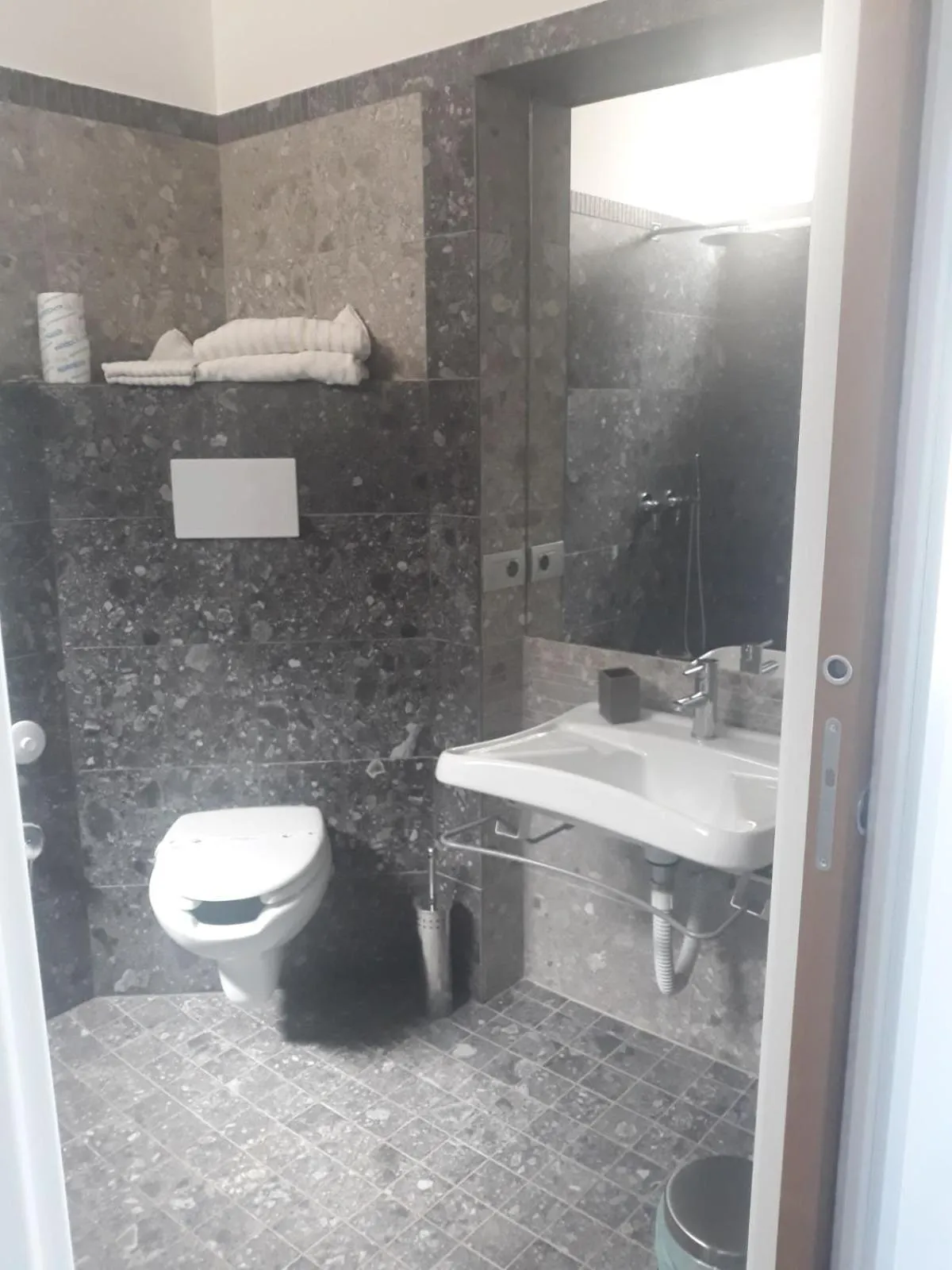 Toilet in Hotel Torre Santamaria Resort