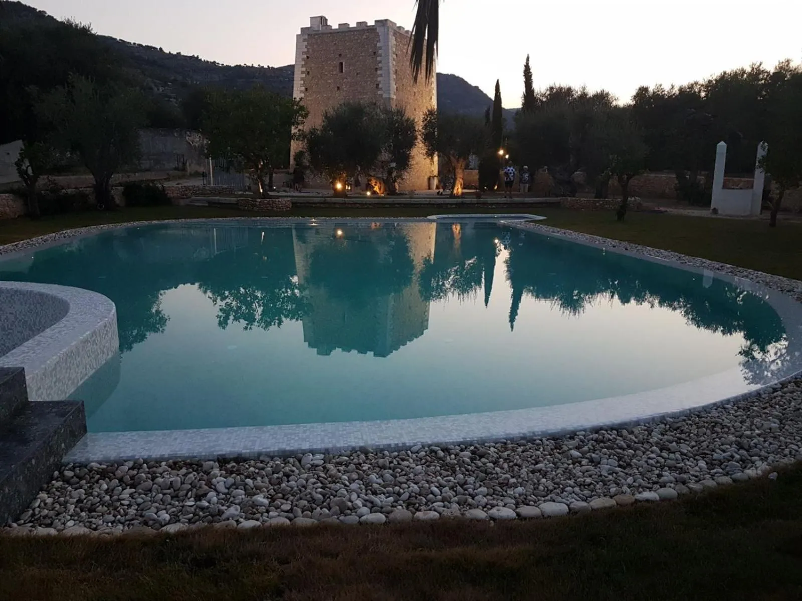 Swimming pool in Hotel Torre Santamaria Resort