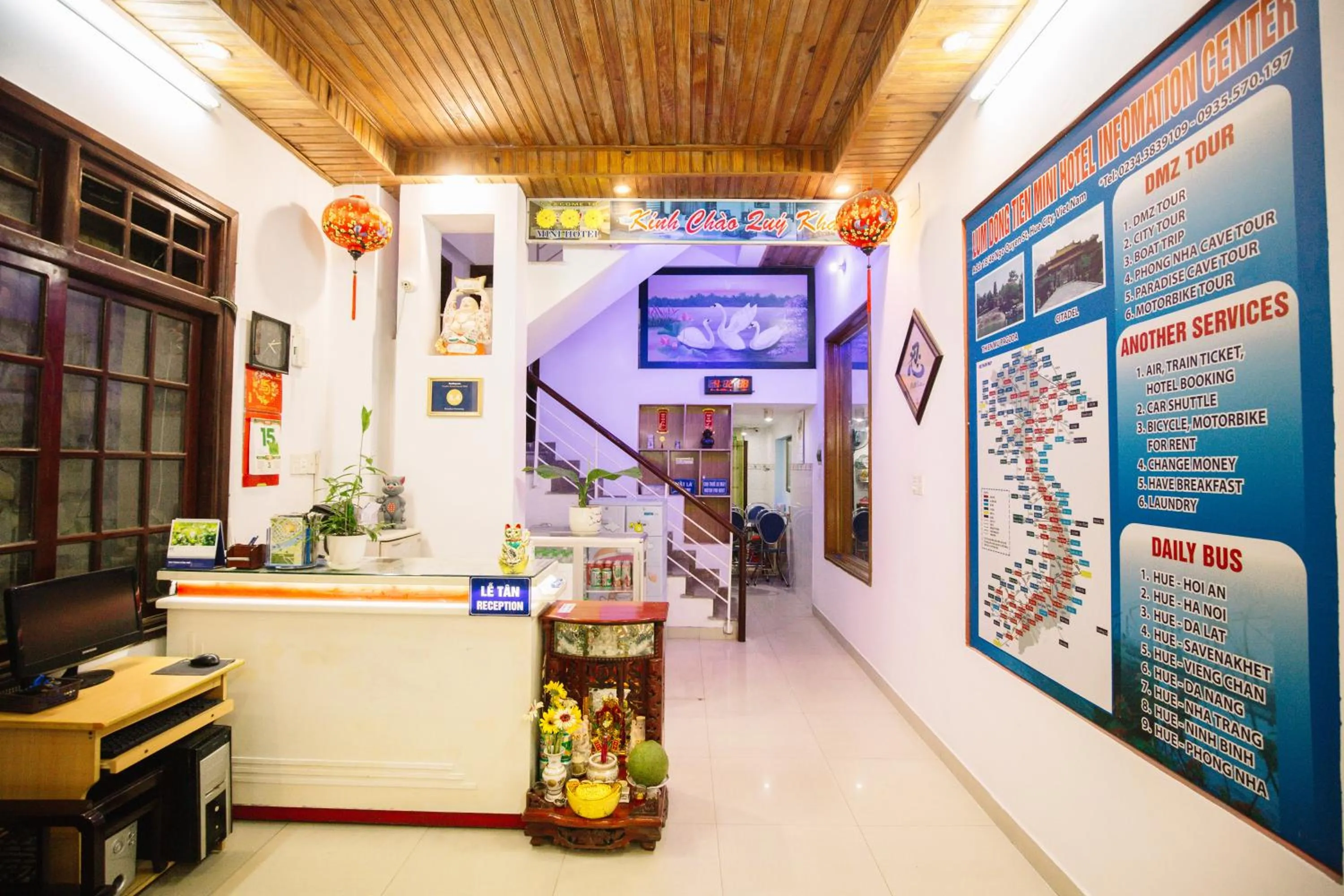 Lobby or reception in Lum Dong Tien Hotel