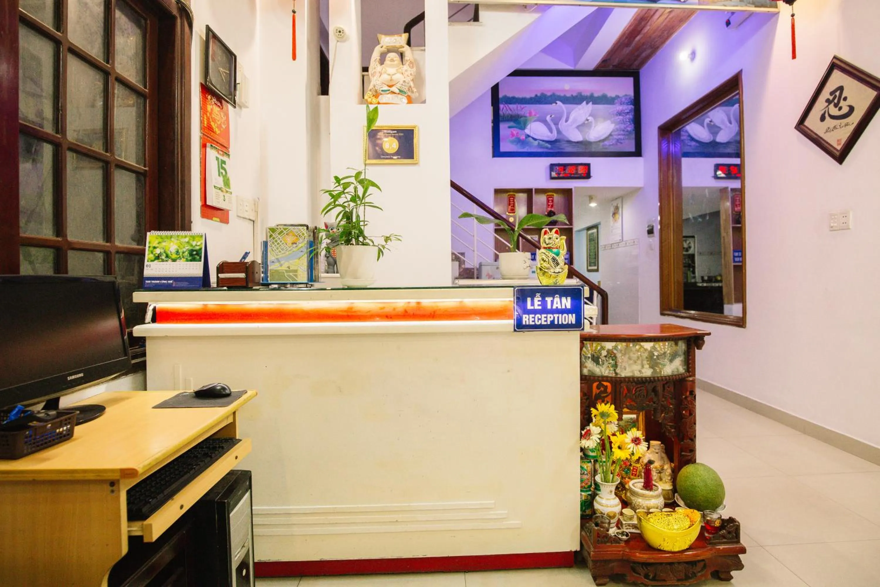 Lobby or reception in Lum Dong Tien Hotel