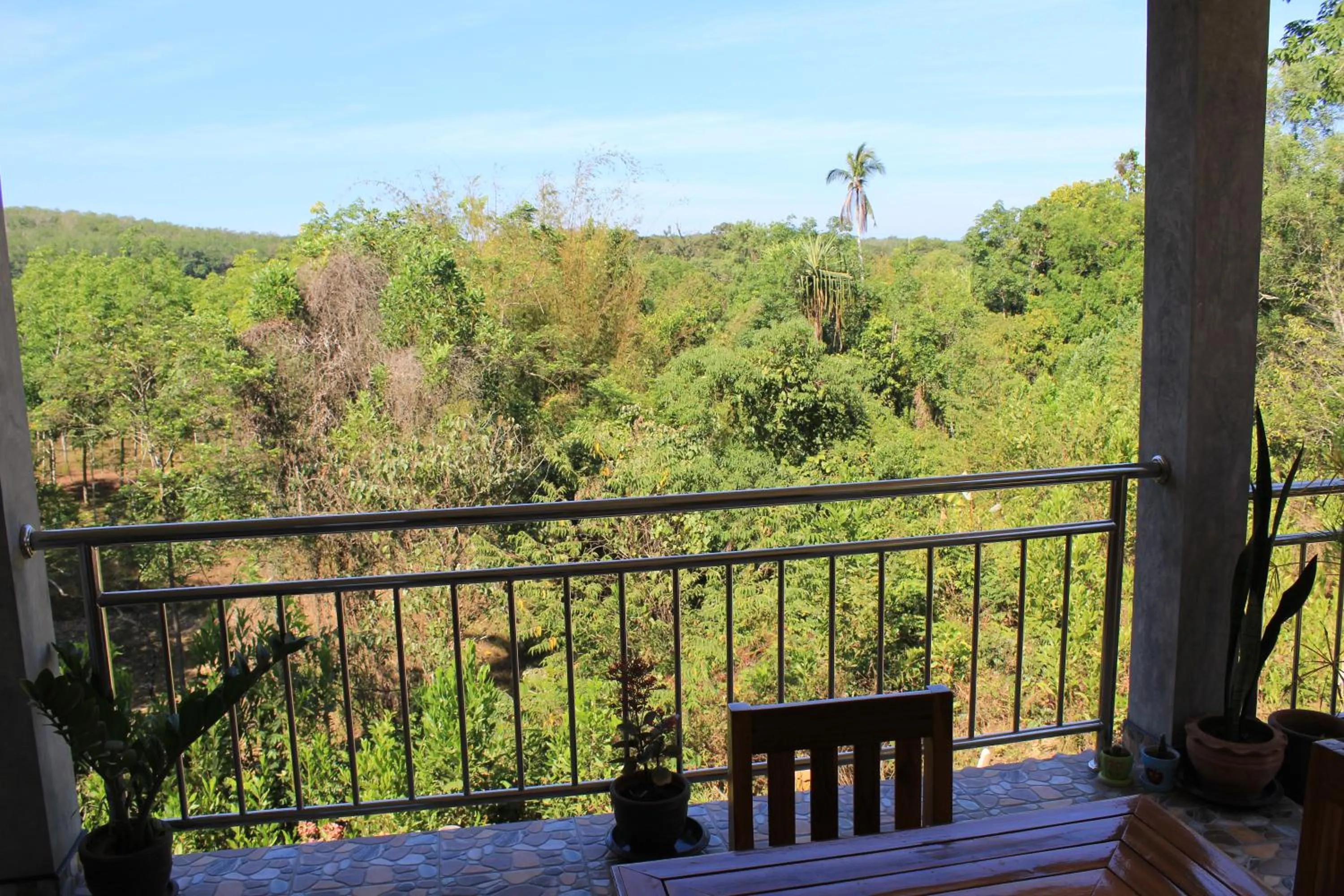 Mountain view in Nananuira Apartment and Room