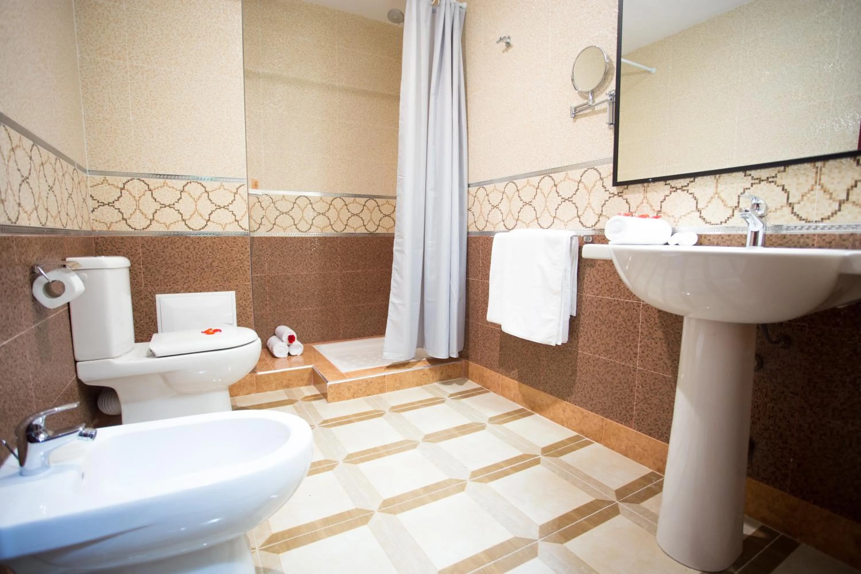 Bathroom in Appart Hotel Les Ambassadeurs