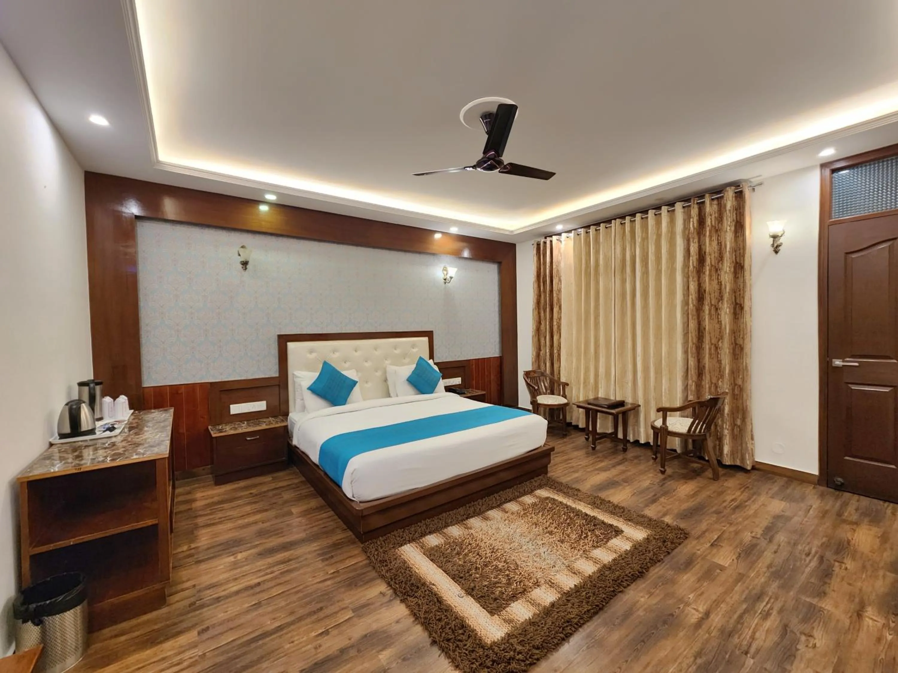 Bed in KAMNA HILL RESORT a Boutique cottages