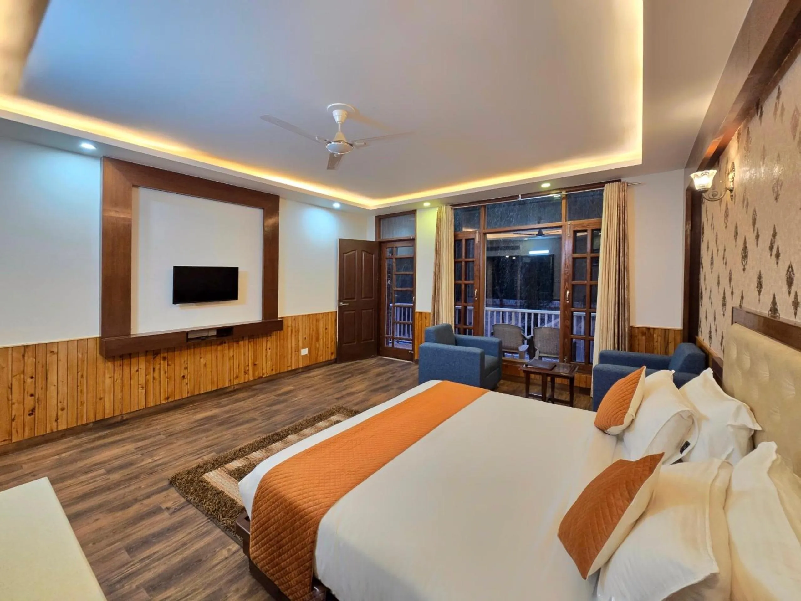 Bed in KAMNA HILL RESORT a Boutique cottages