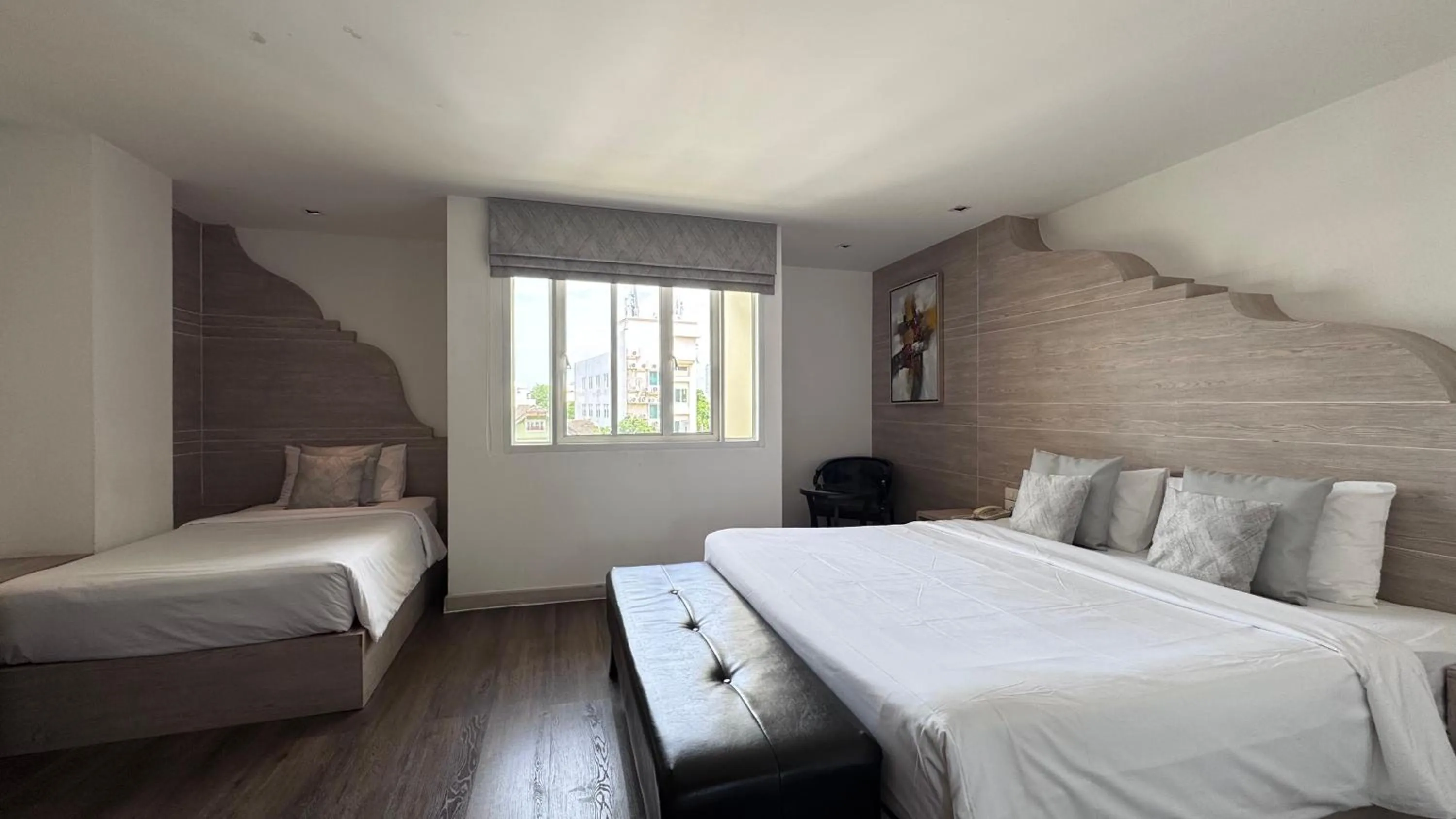 View (from property/room), Bed in Methavalai Residence Hotel