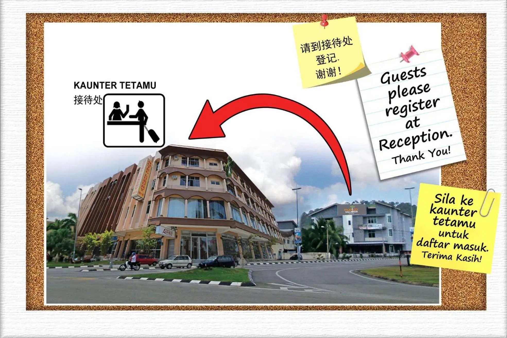 Property building in Palm City Villa