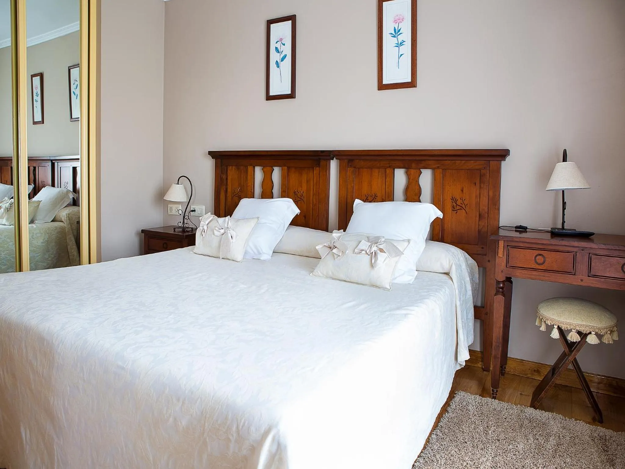 Decorative detail, Bed in Casa Maravilla