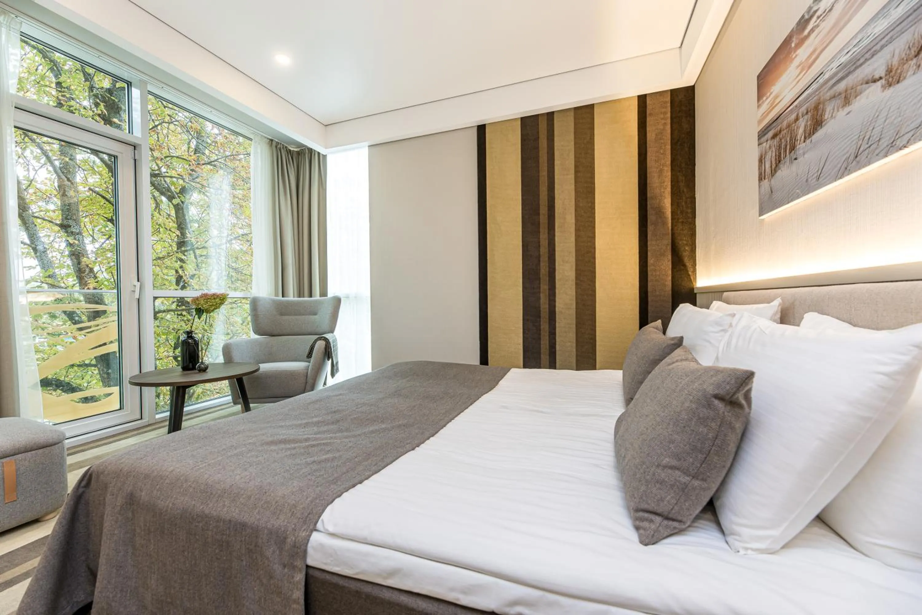 Bed in Grand Baltic Dunes Hotel & SPA