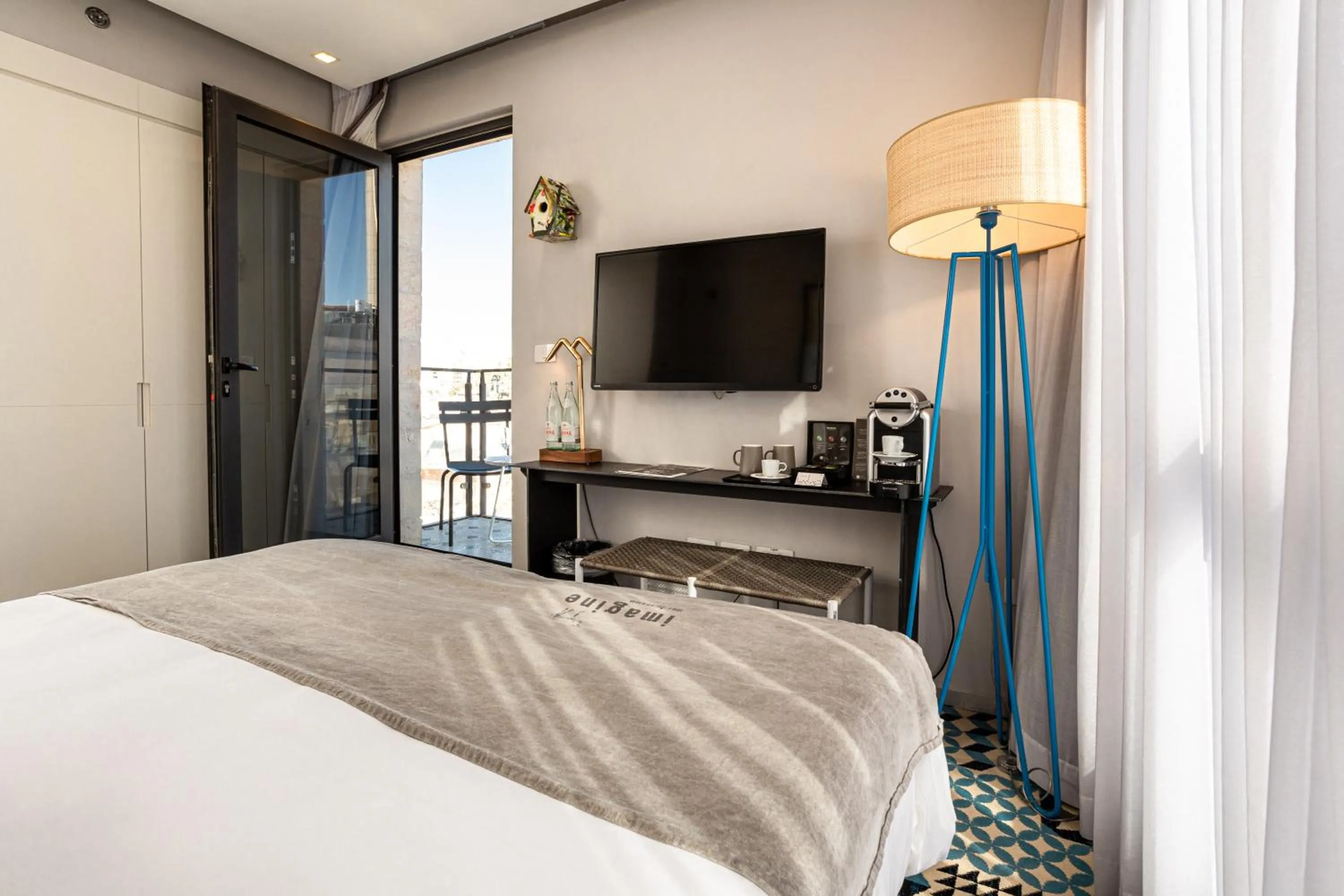 Bed in Bezalel Hotel - an Atlas Boutique Hotel