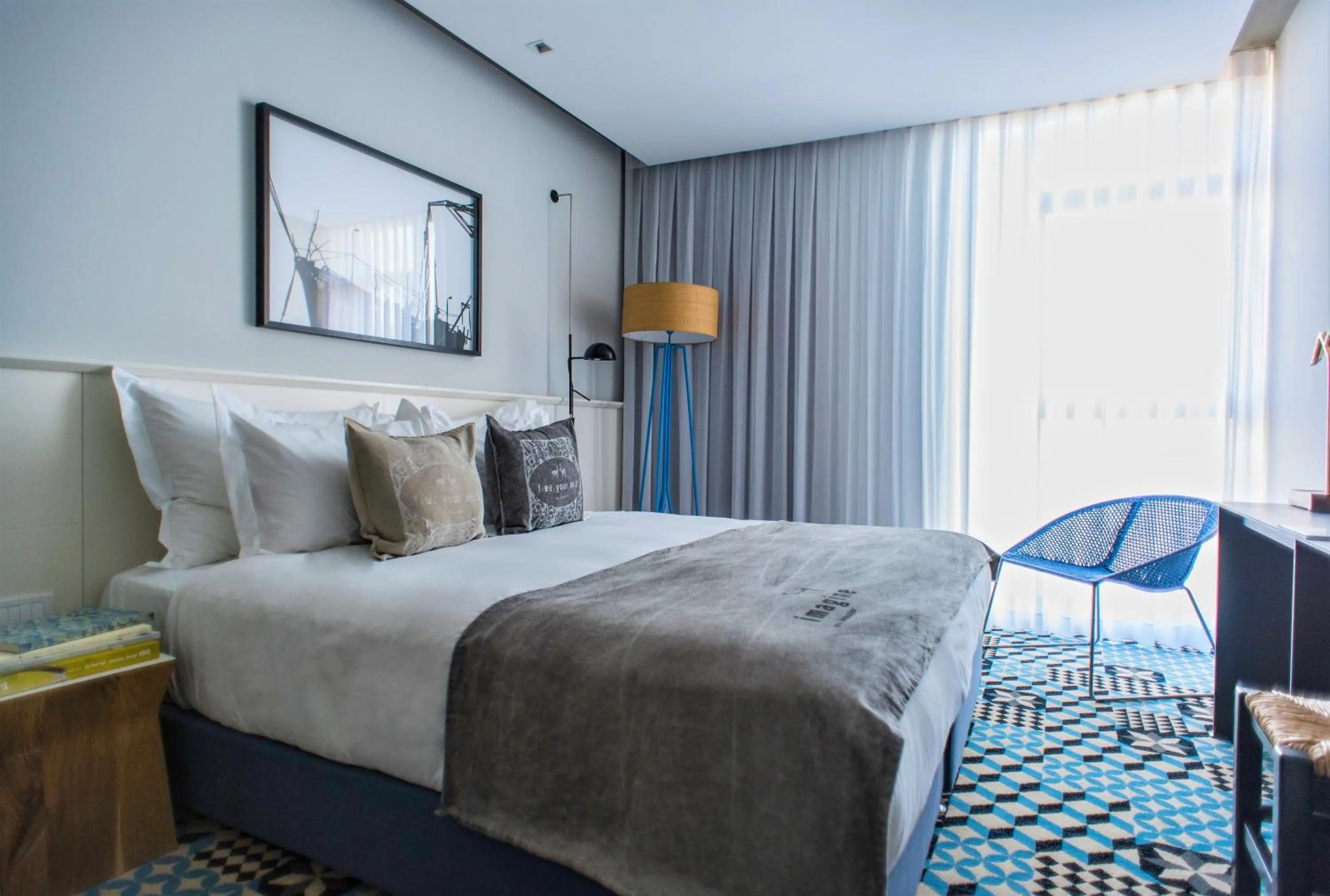 Photo of the whole room, Bed in Bezalel Hotel - an Atlas Boutique Hotel