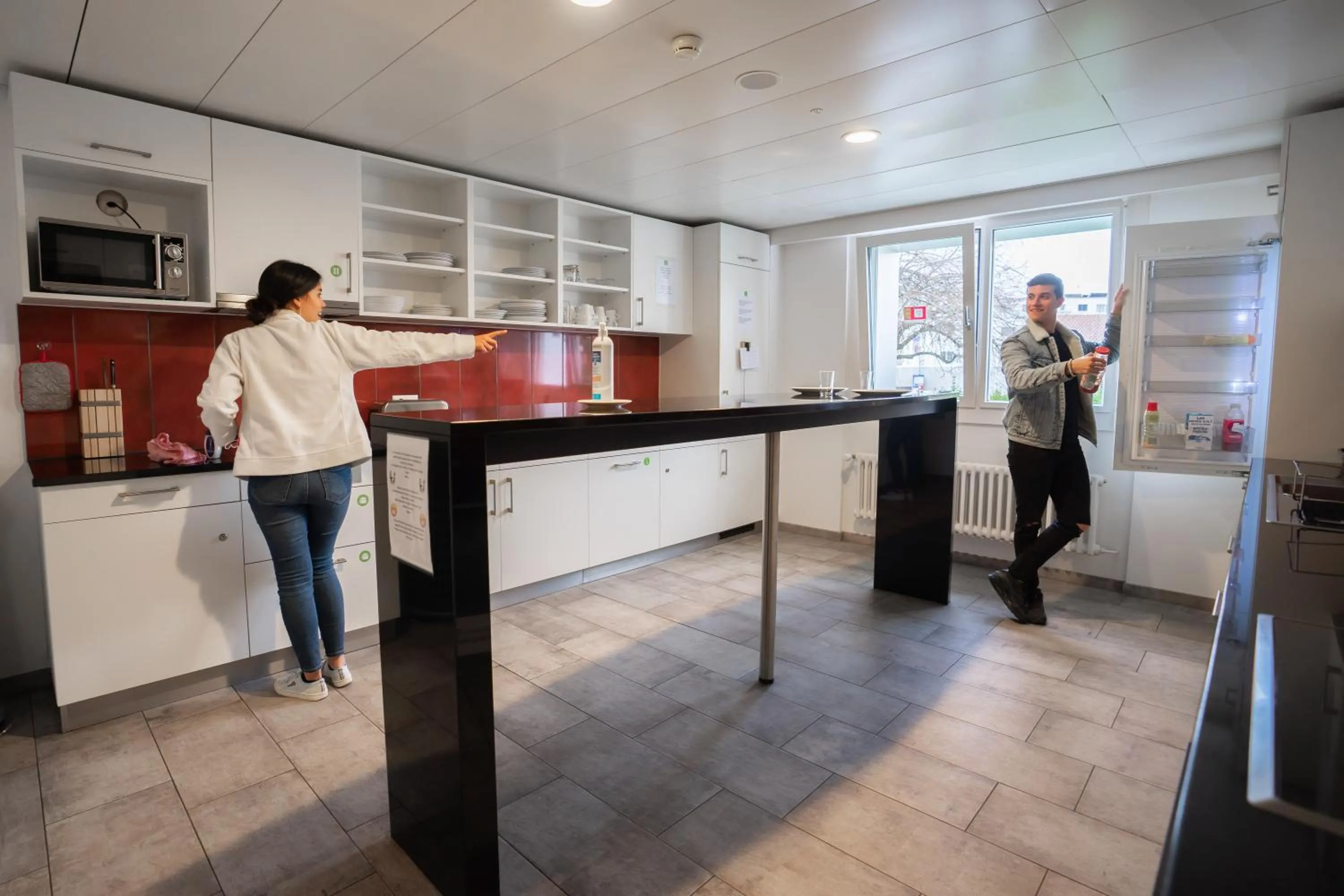 People in Nyon Hostel