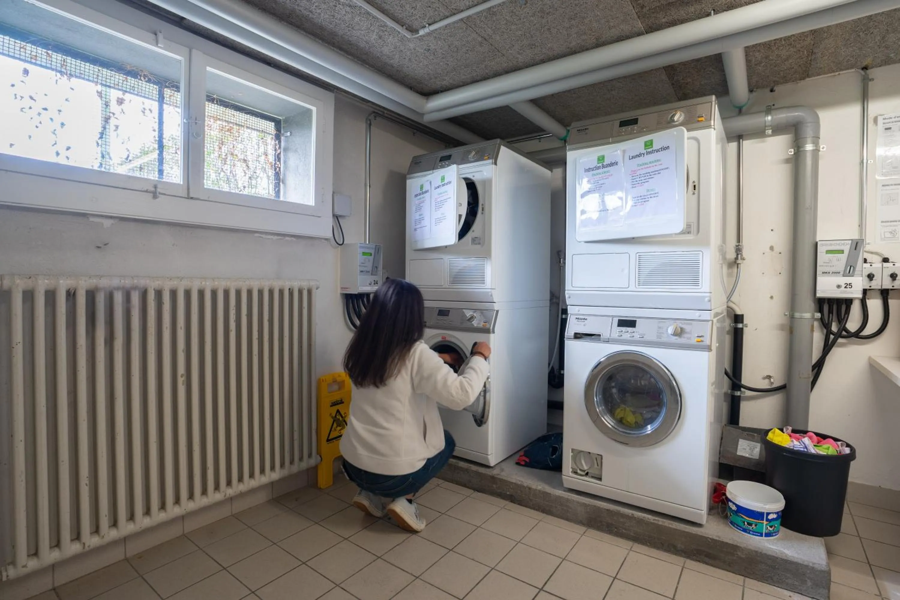 laundry in Nyon Hostel