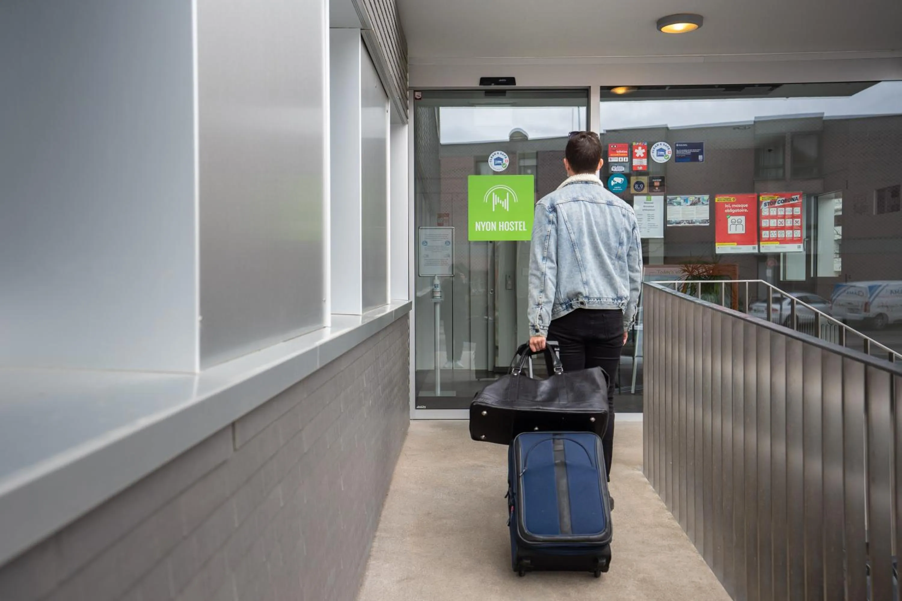 Property building in Nyon Hostel