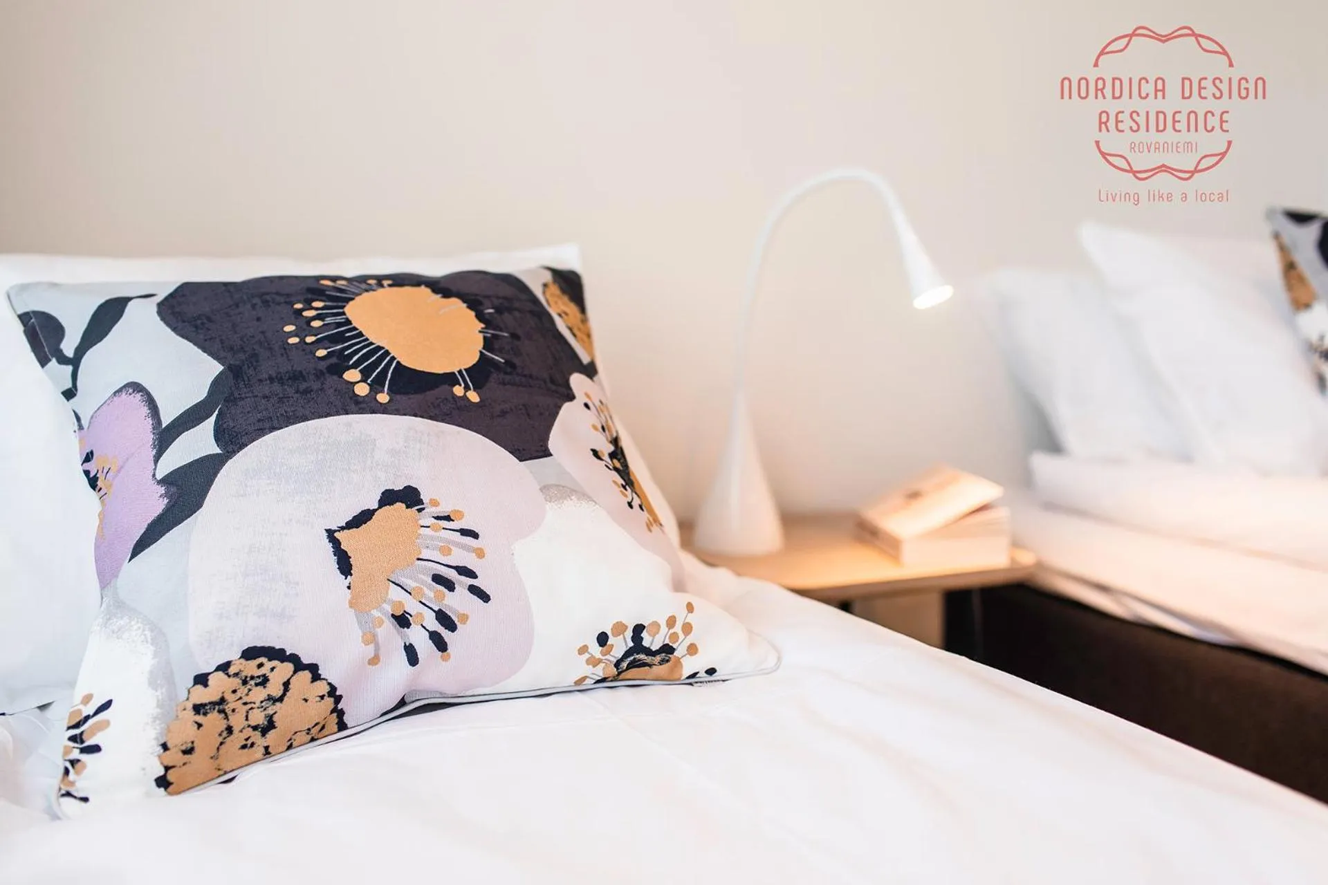 Bed in Nordica Design Residence Rovaniemi