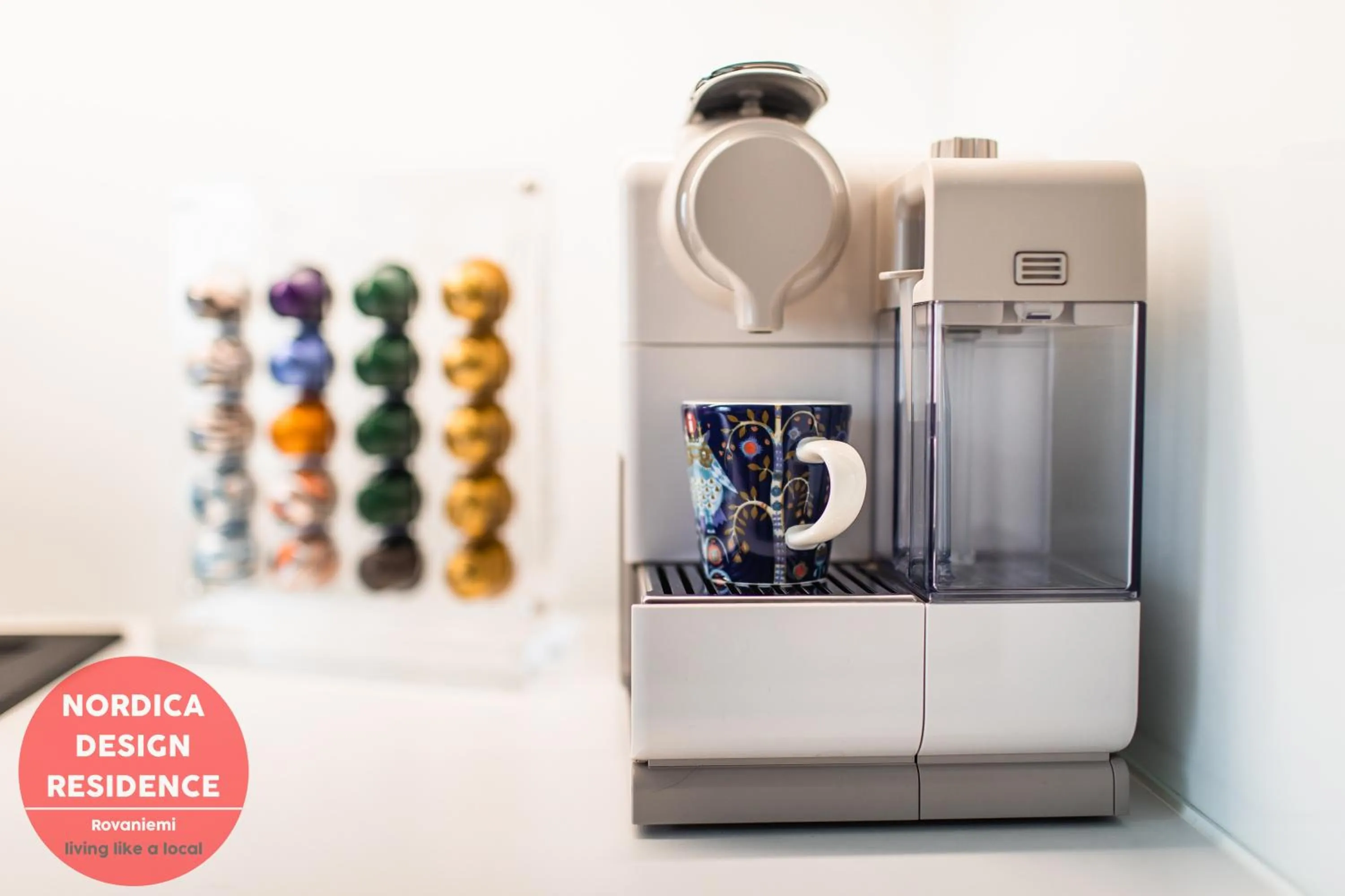 Coffee/tea facilities in Nordica Design Residence Rovaniemi