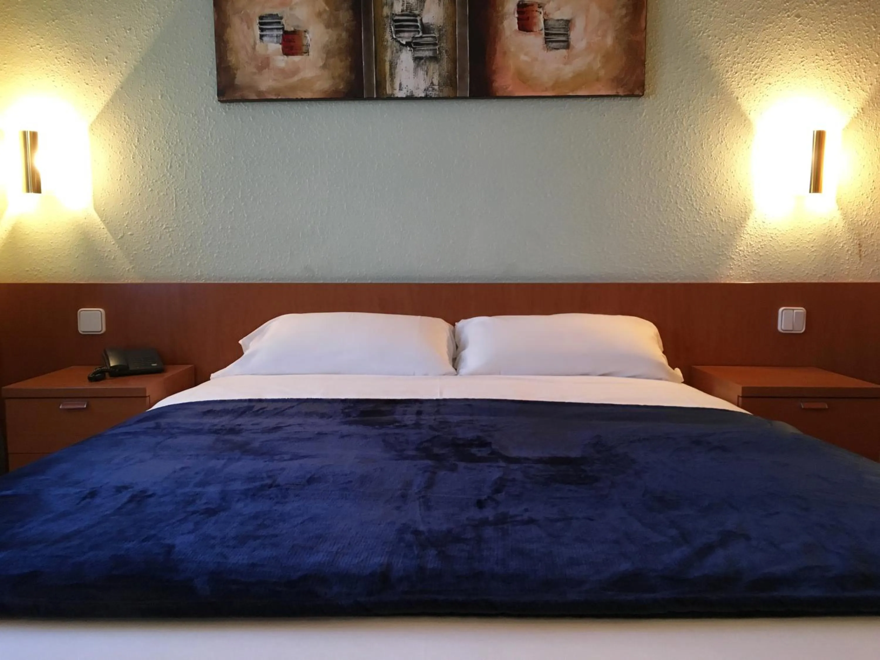 Winter, Bed in Hotel Casado