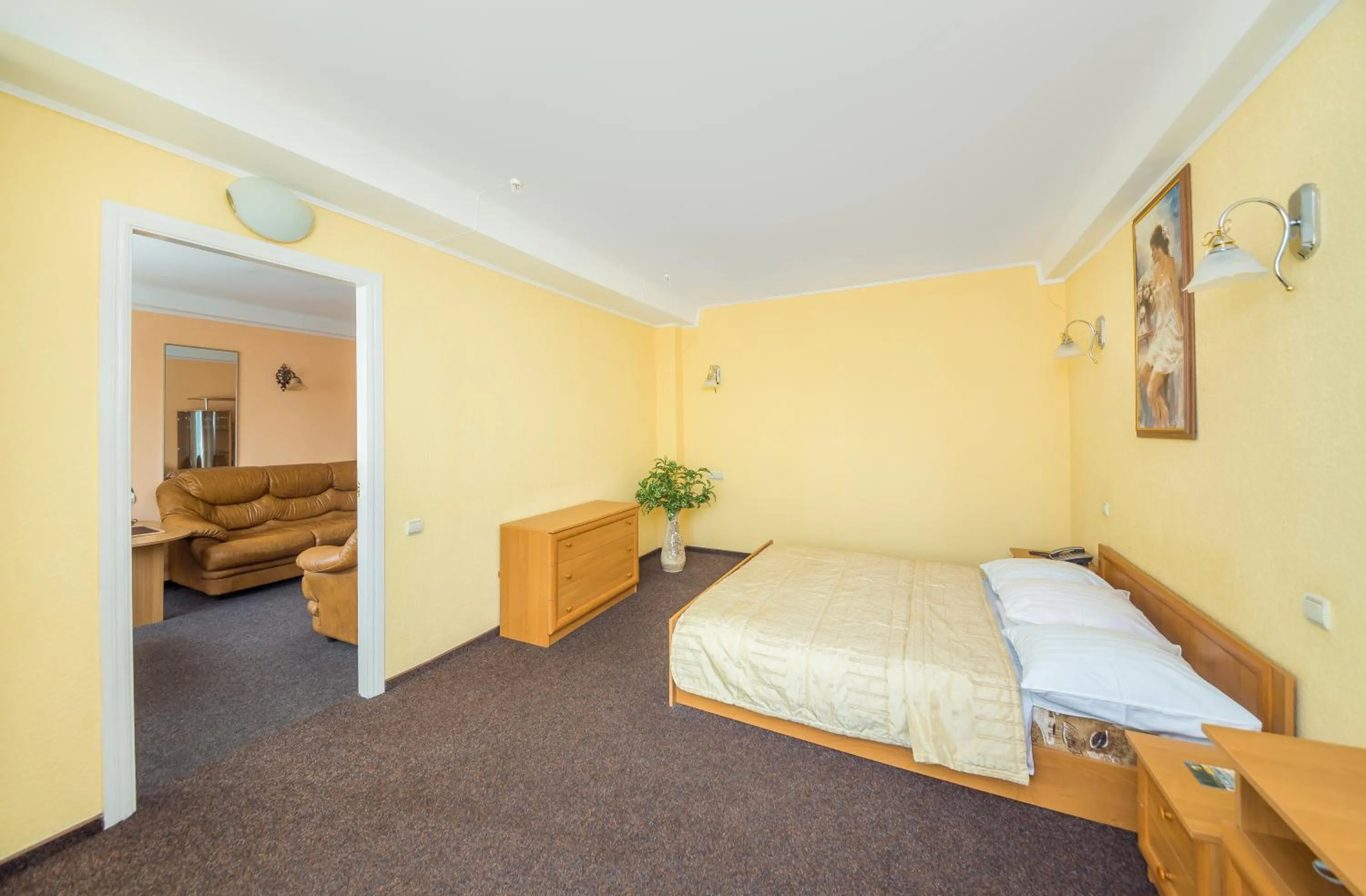 Photo of the whole room, Bed in Hotel Druzhba