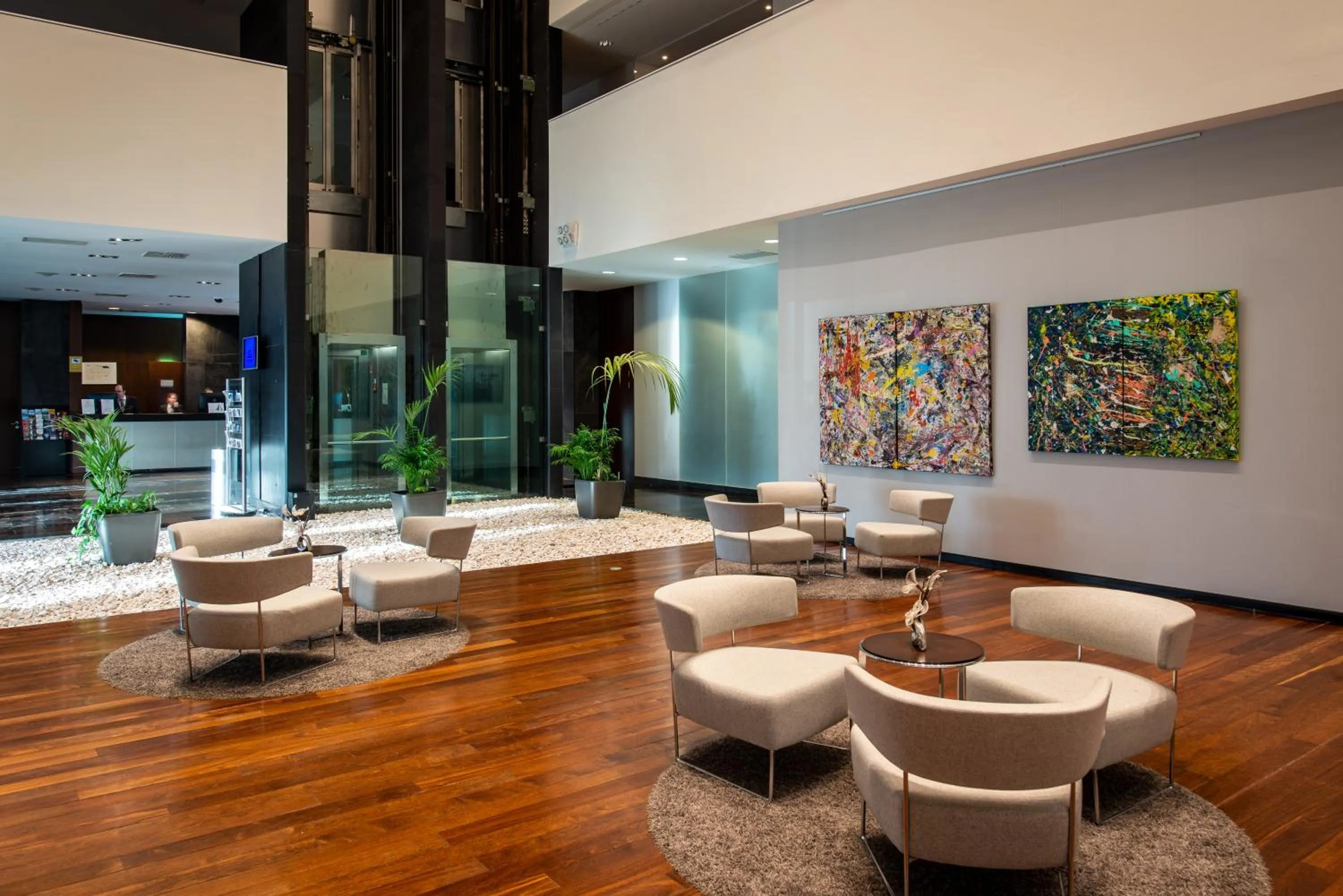 Living room in Hotel Diagonal Plaza