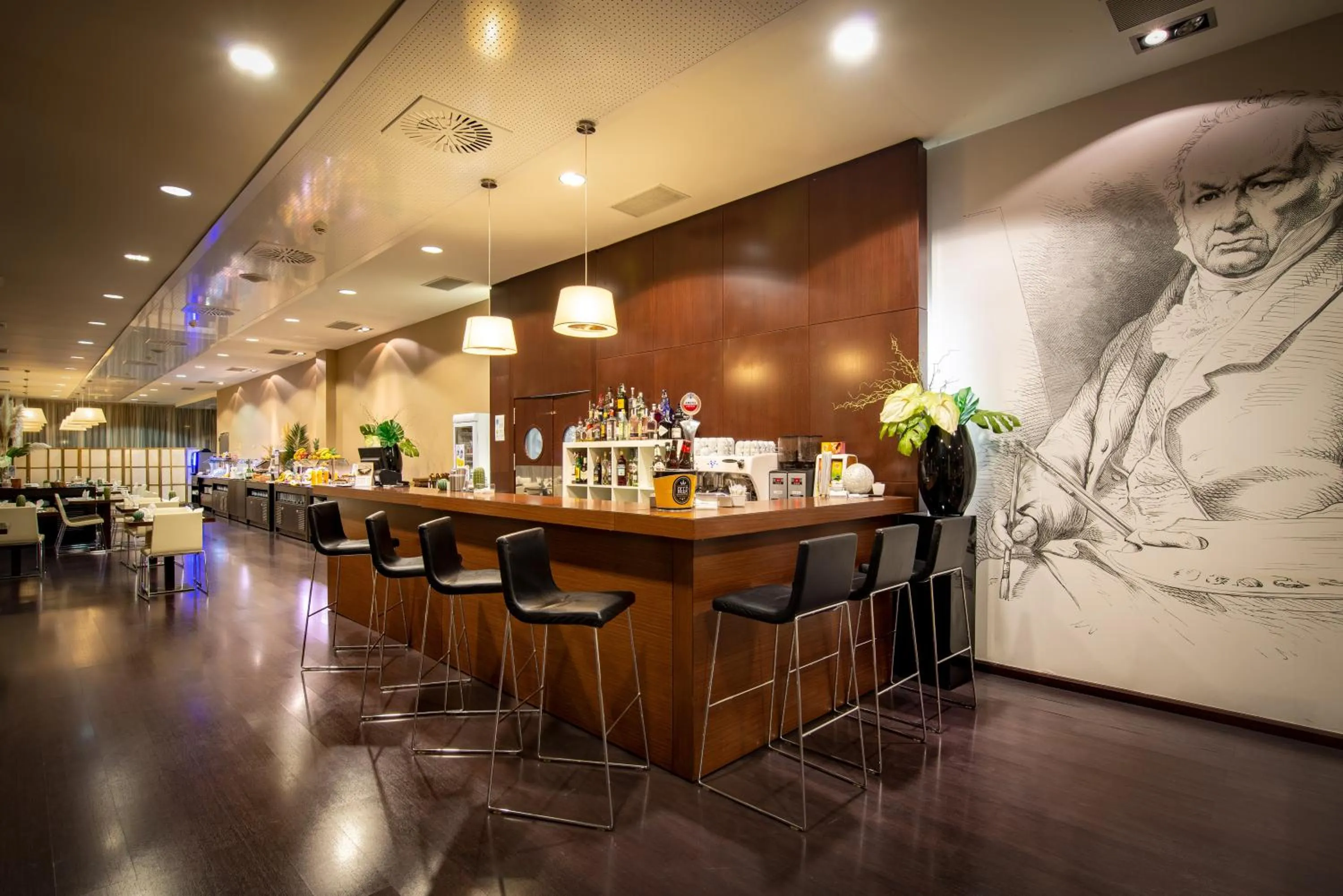 Restaurant/places to eat in Hotel Diagonal Plaza