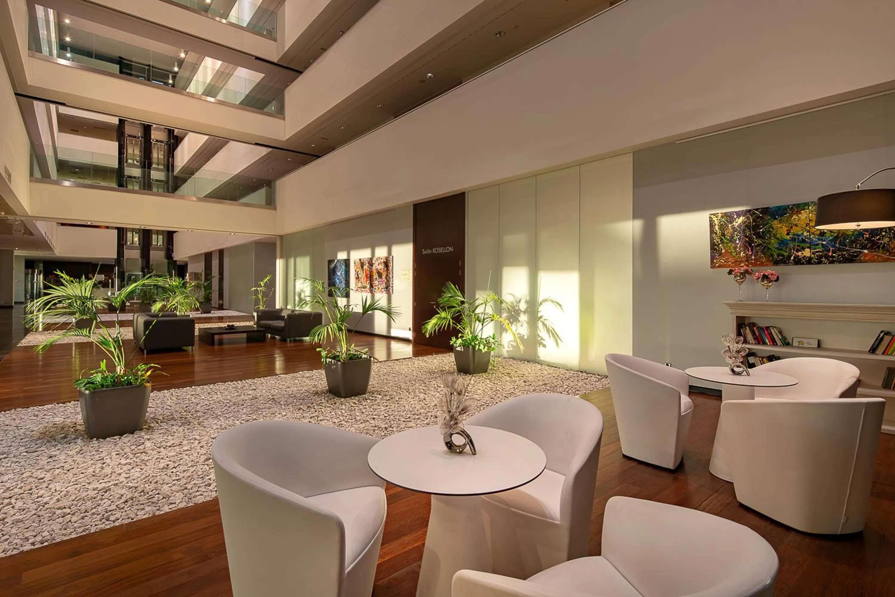 Living room in Hotel Diagonal Plaza