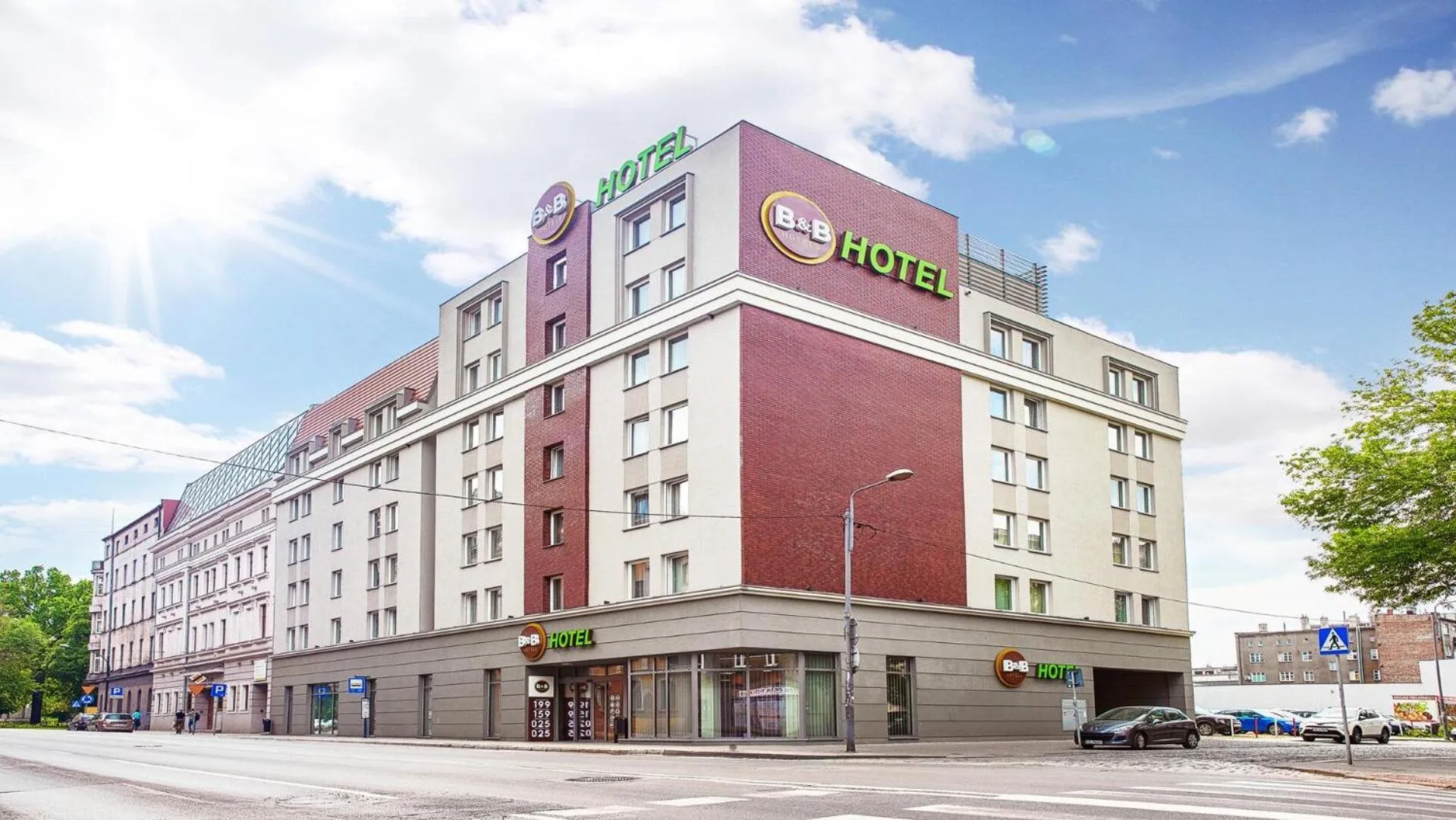 Property building in B&B HOTEL Katowice Centrum