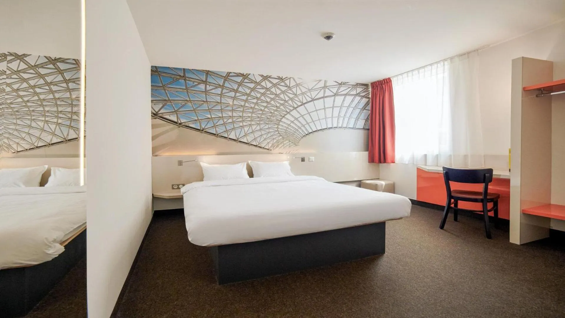 Photo of the whole room, Bed in B&B HOTEL Katowice Centrum