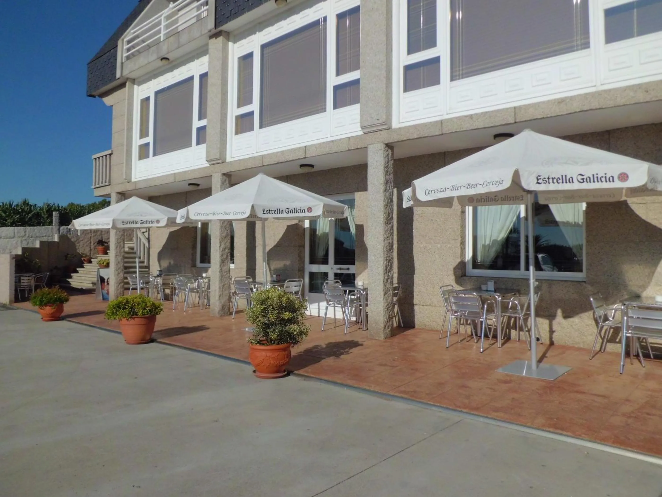 Patio in Hotel Brisa